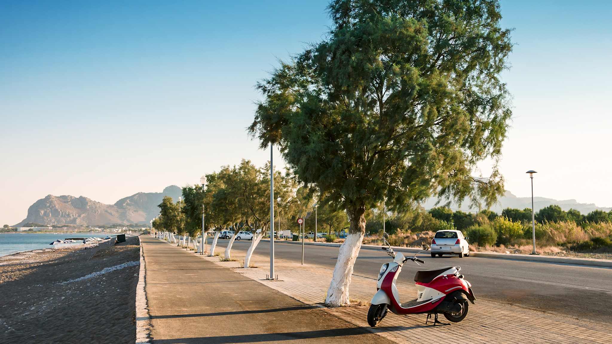 Promenade Afandou, Rhodos