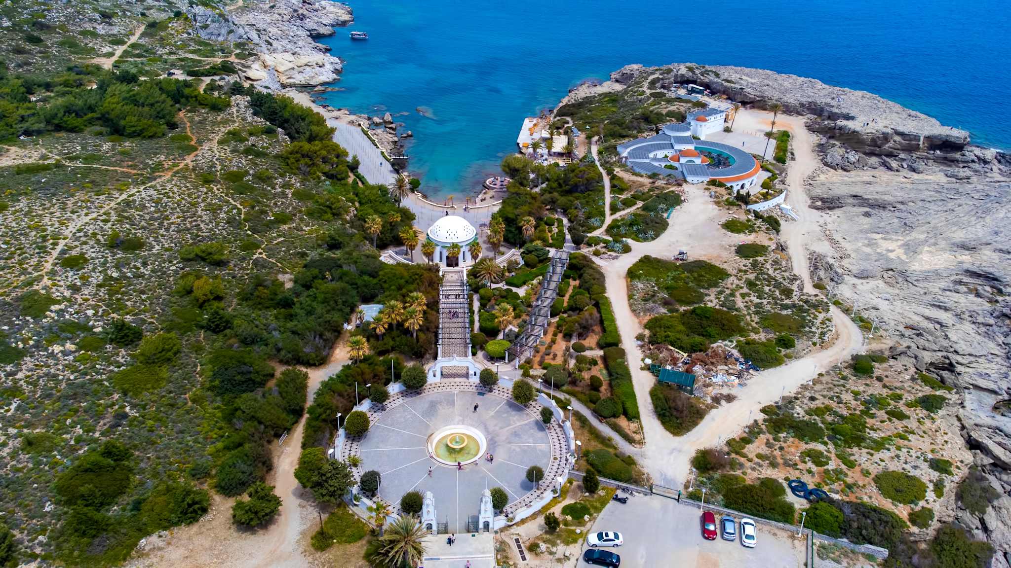 Kalithea Springs auf Rhodos, Griechenland