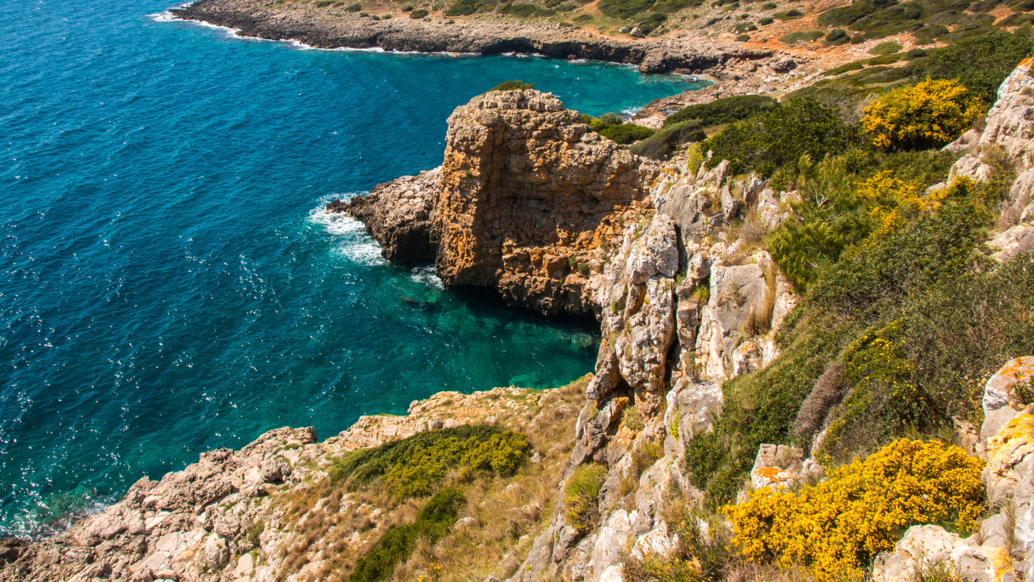 Porto Selvaggio, Apulien, Italien