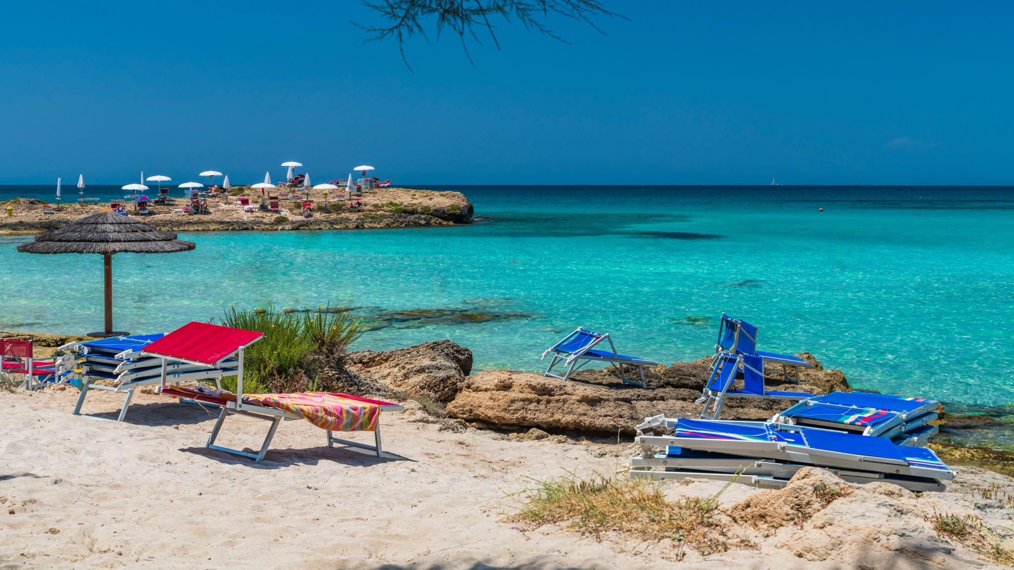 Punta delle Suina, Apulien, Italien