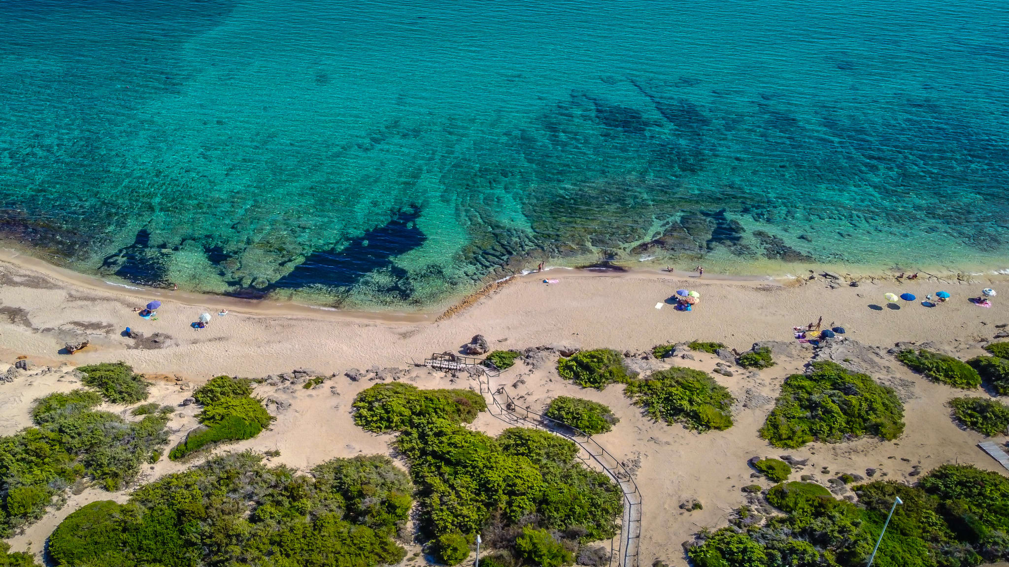 Punta Prosciutto, Ionische Küste, Apulien, Italien