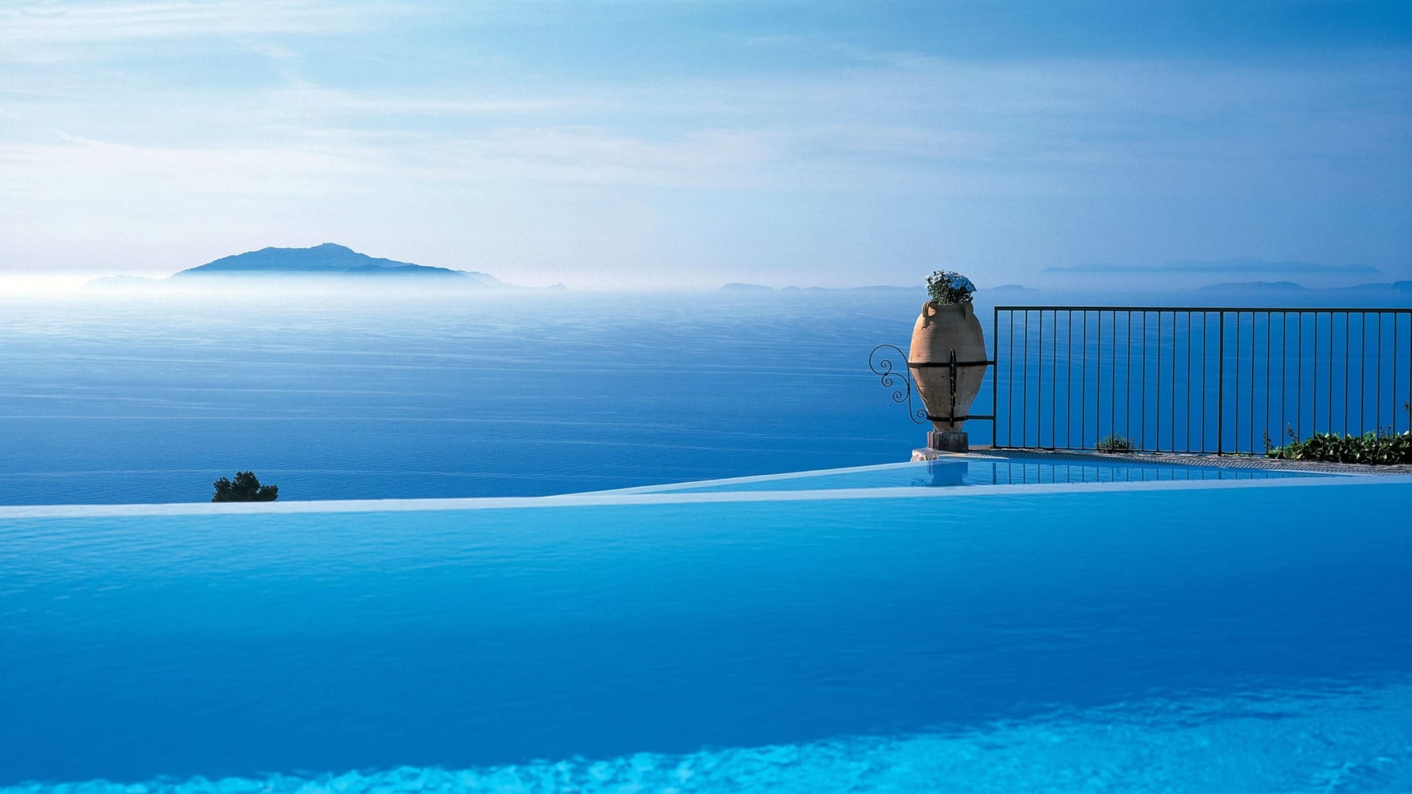 Pool vom Hotel Caesar Augustus, Capri