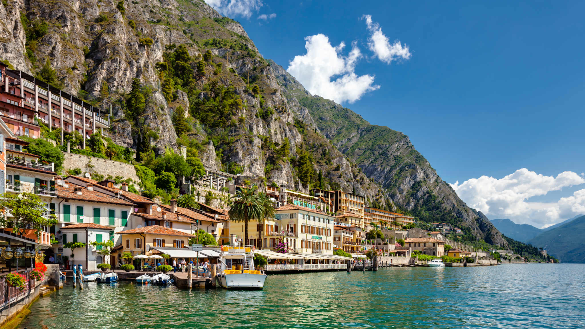 Limone sul Garda, Gardasee, Italien