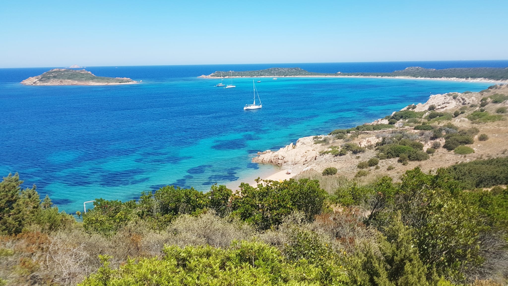 Küste, Budoni, Sardinien