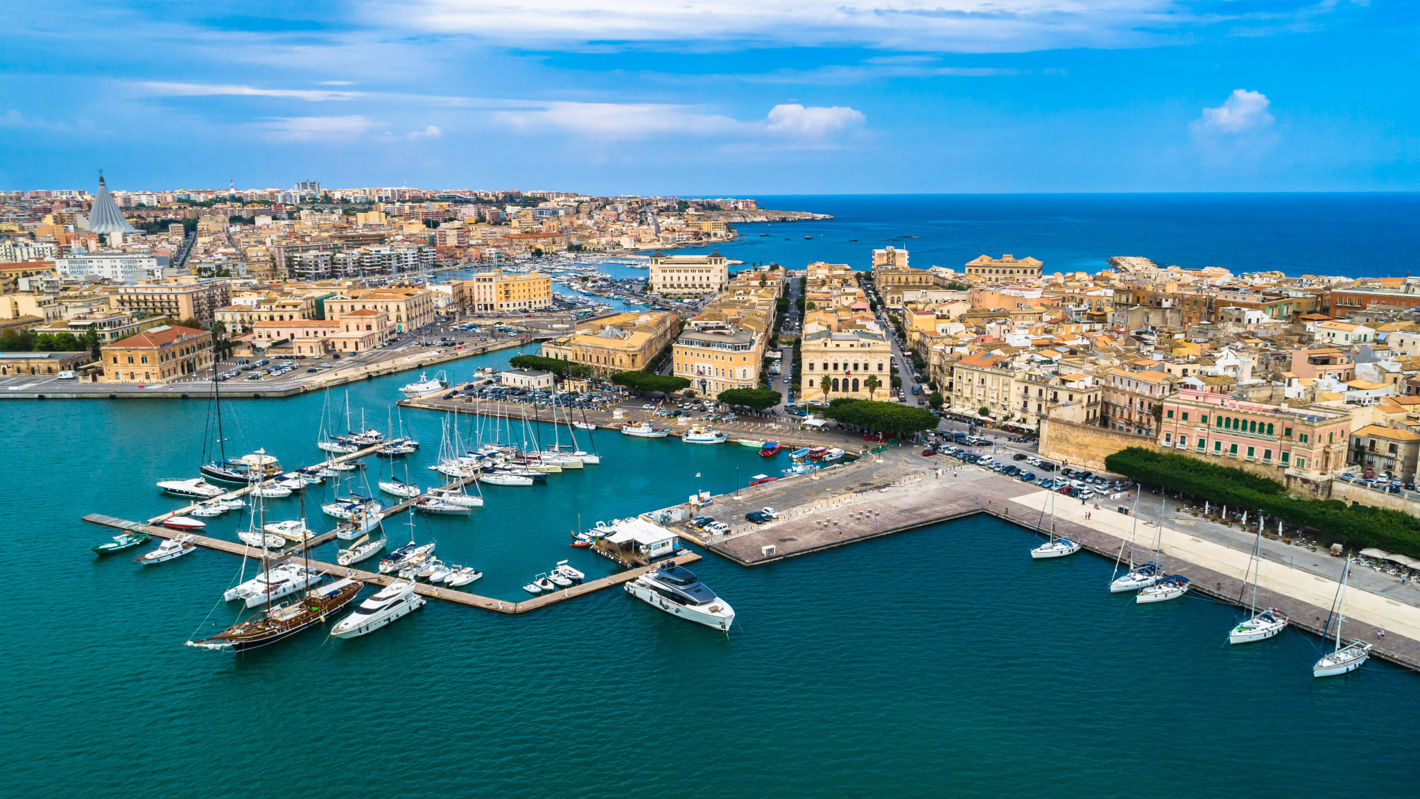Ortygia-Syrakus, Sizilien, Italien