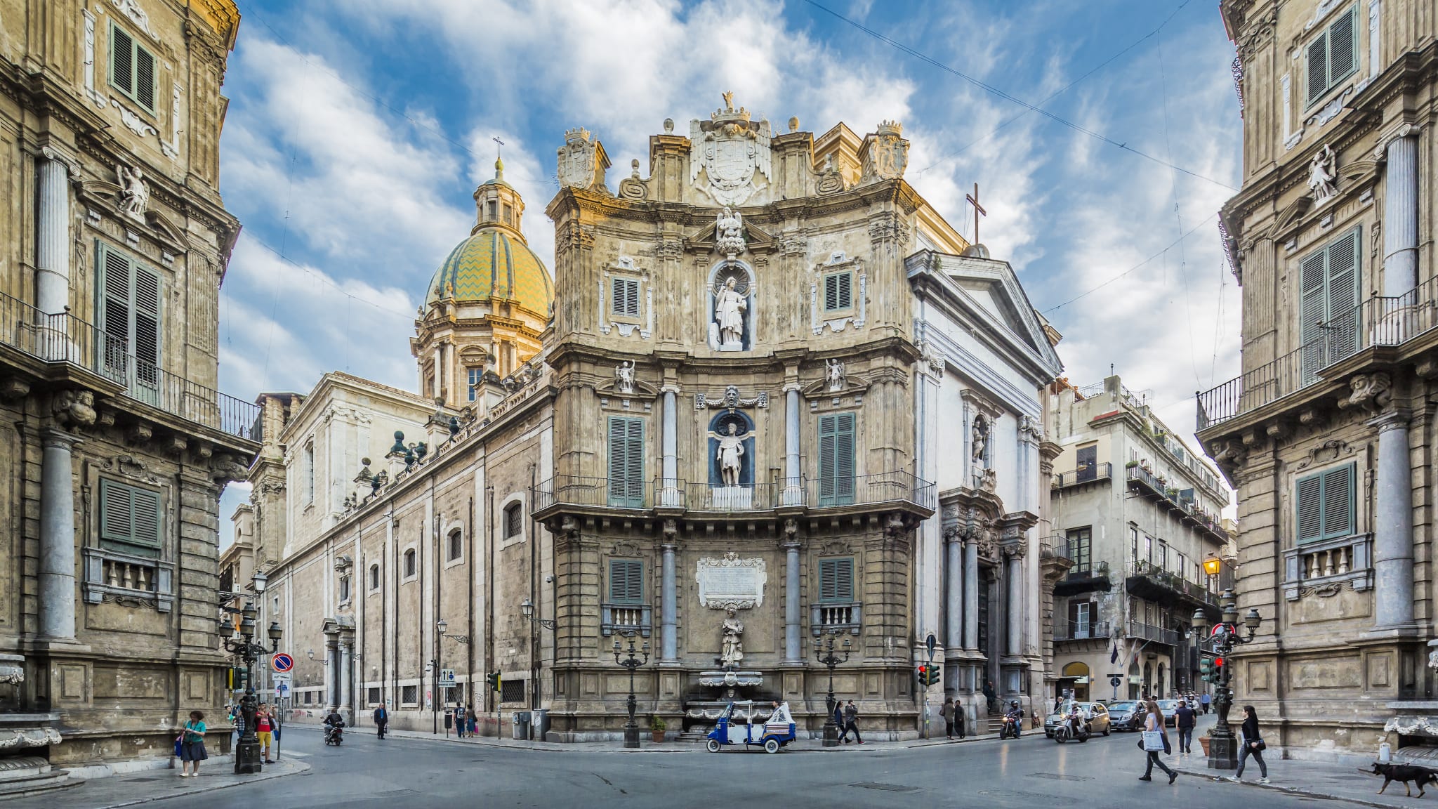 Piazza dei Quattro Canti, Palermo, Sizilien