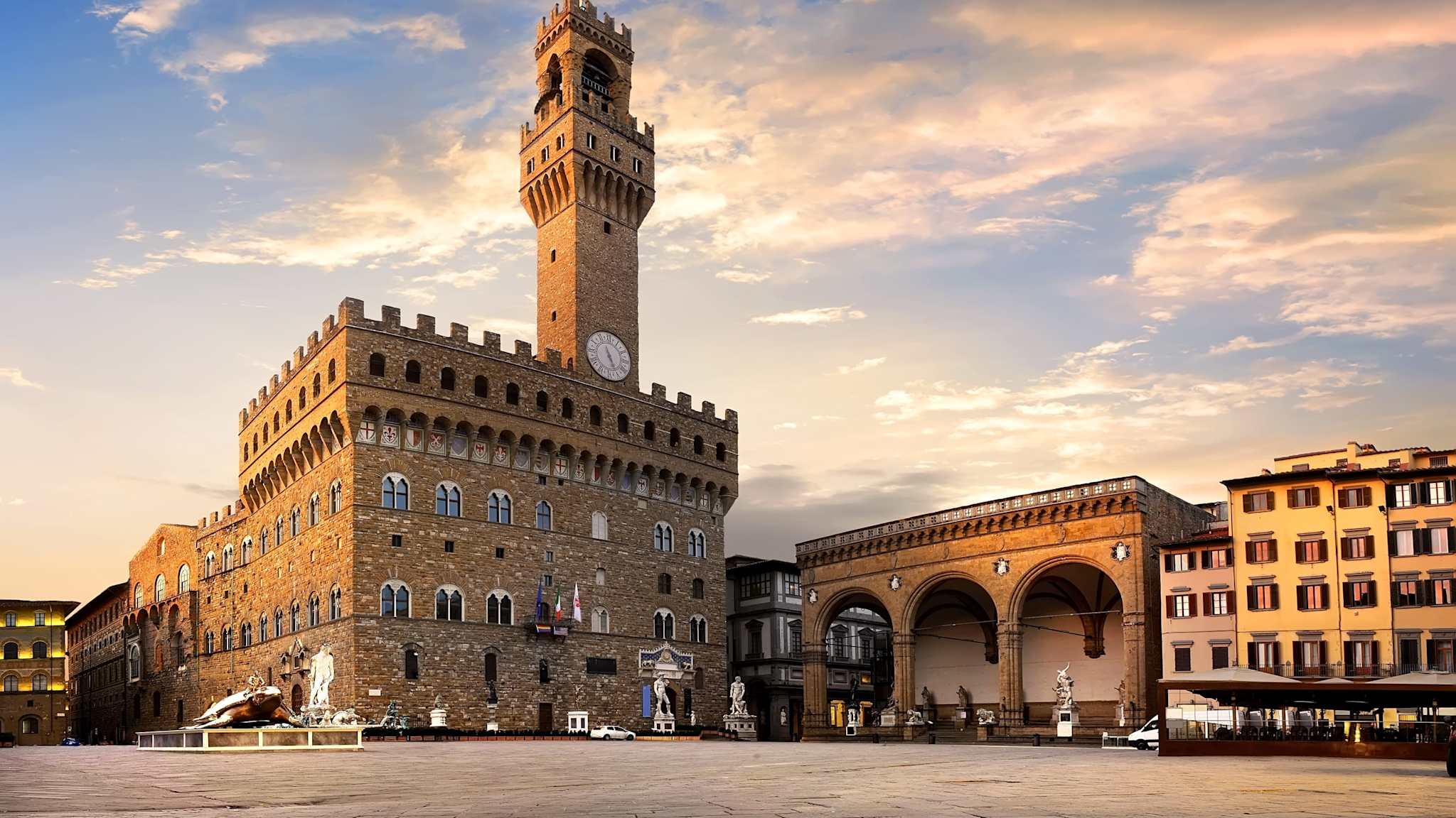 Piazza della Signoria, Florenz, Toskana