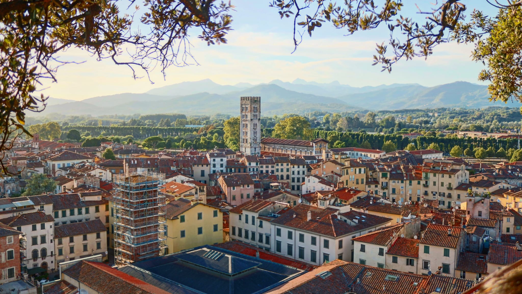 Stadt Lucca, Toskana, Italien