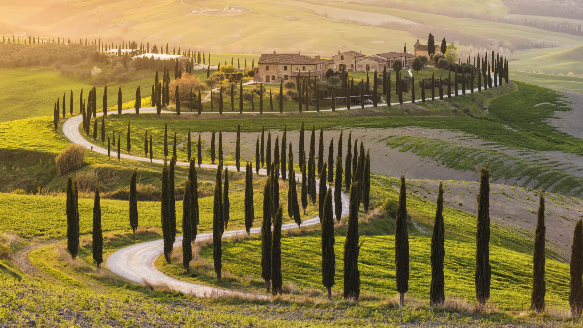 Val d'Orcia, Siena, Toskana