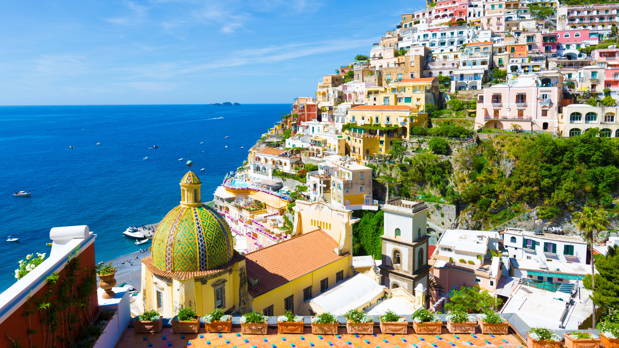 Positano, Amalfi Küste, Kampanien