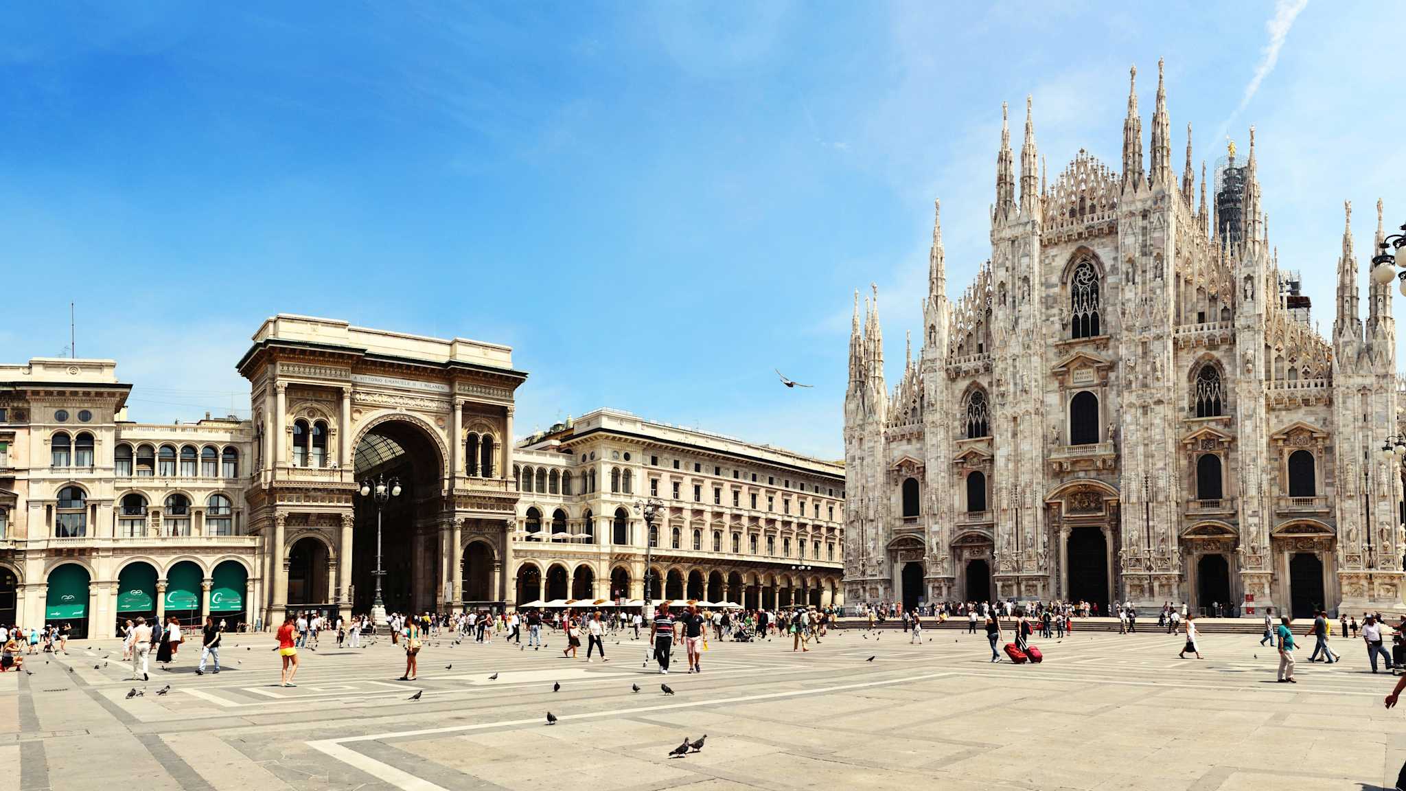 Cathedral of Milan Galleria Vittorio Emanuele II