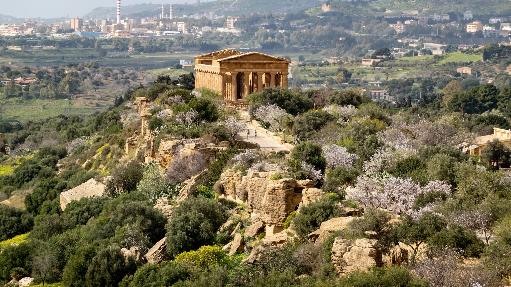 Tal der Tempel, Agrigento, Sizilien, Italien