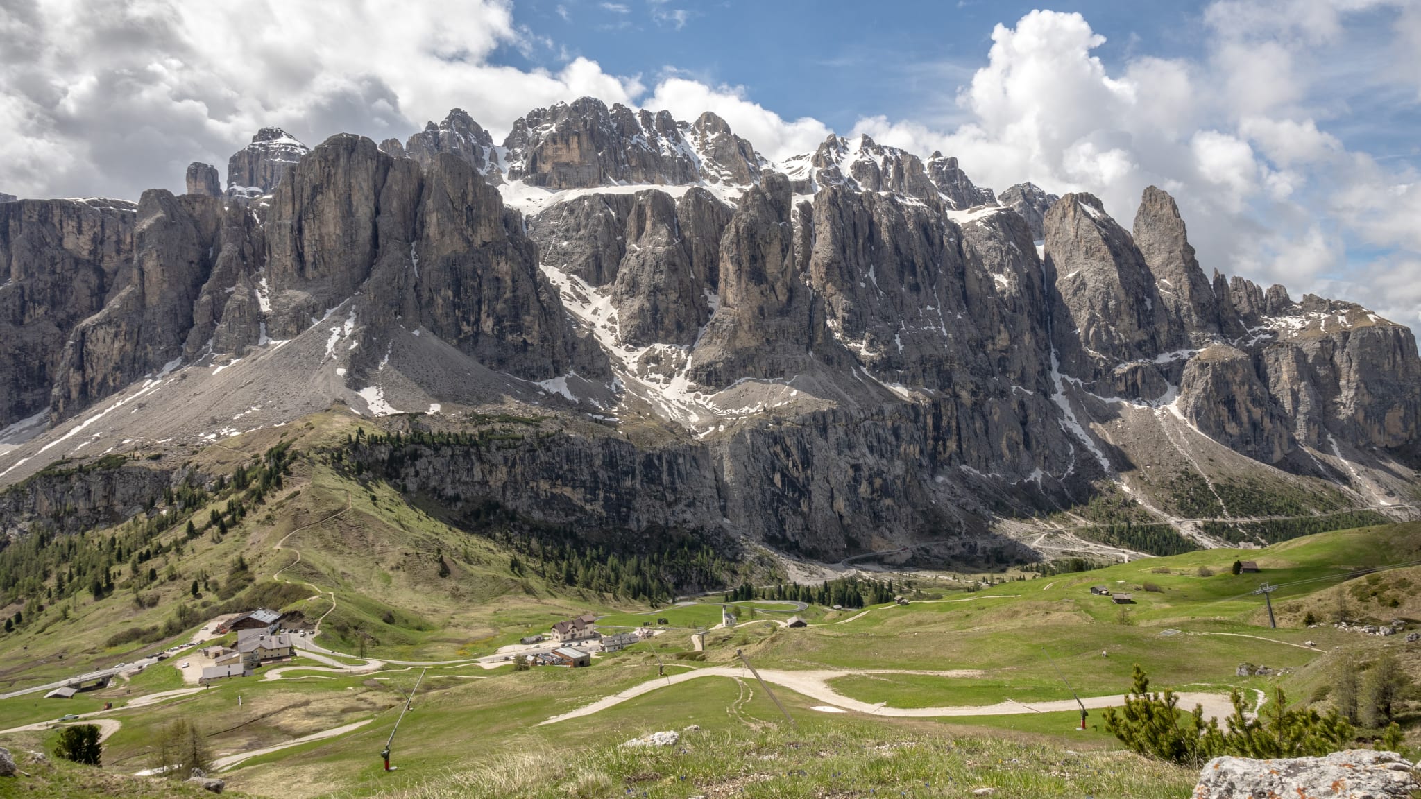 Das Grödner Tal in Südtirol