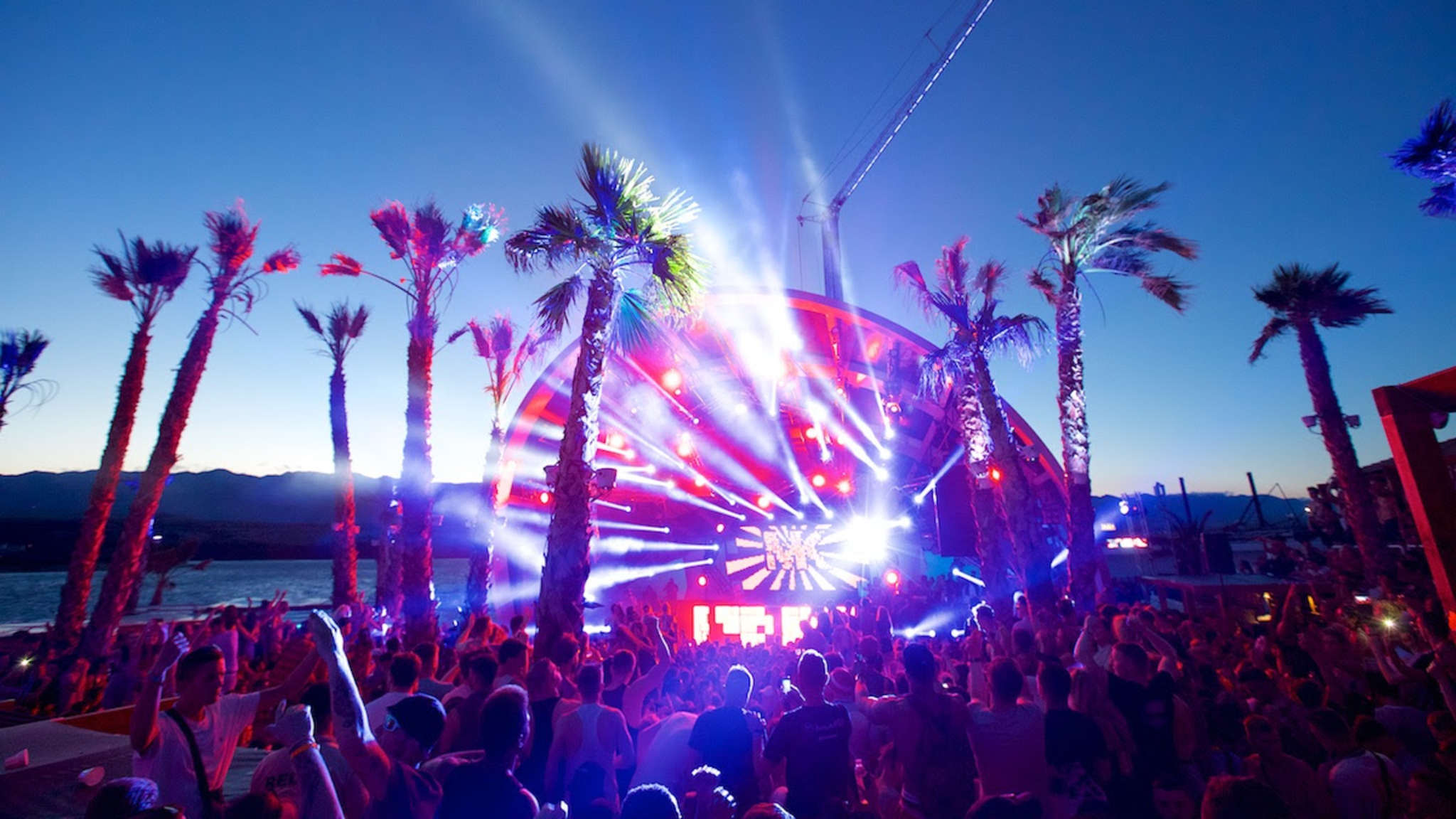 Hideout Festival auf Pag, Kroatien © Kroatische Zentrale für Tourismus