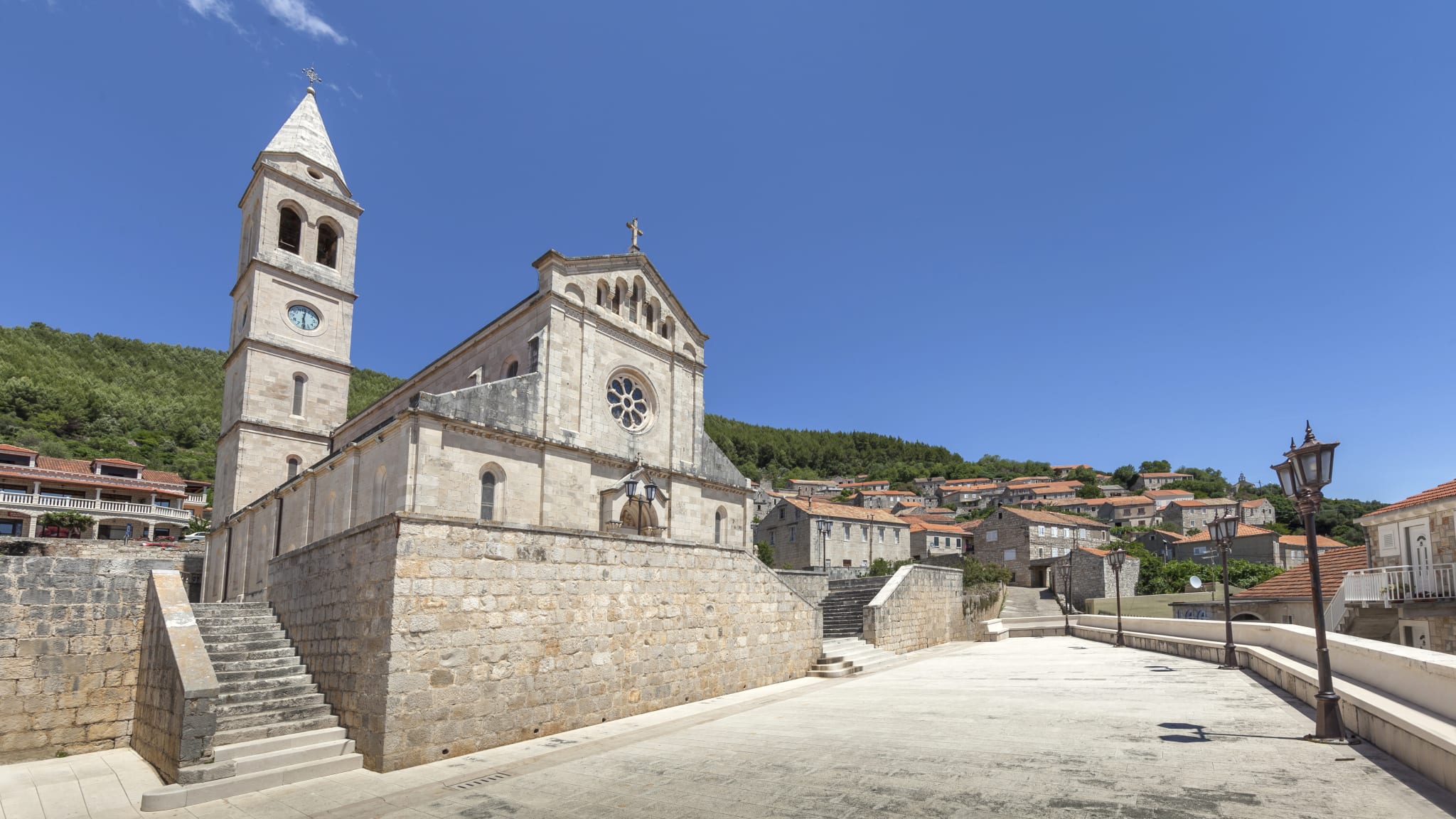 Kirche der Hl. Jungfrau der Reinheit, Smokvica, Dalmatien