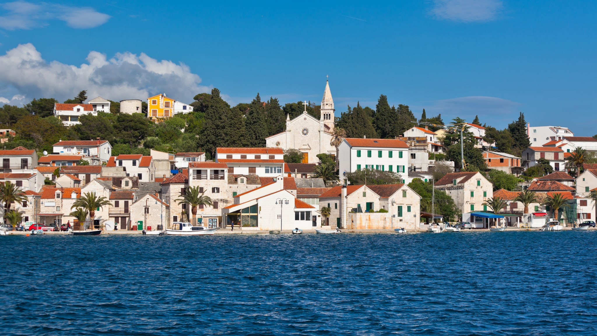 Zaton ist eine kleine Altstadt von Dubrovnik in Kroatien