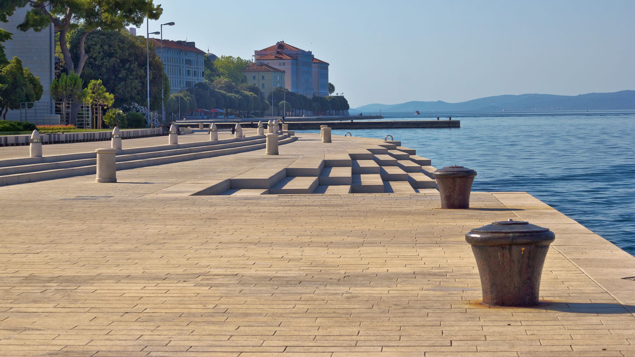 Meeresorgel, Zadar, Dalmatien