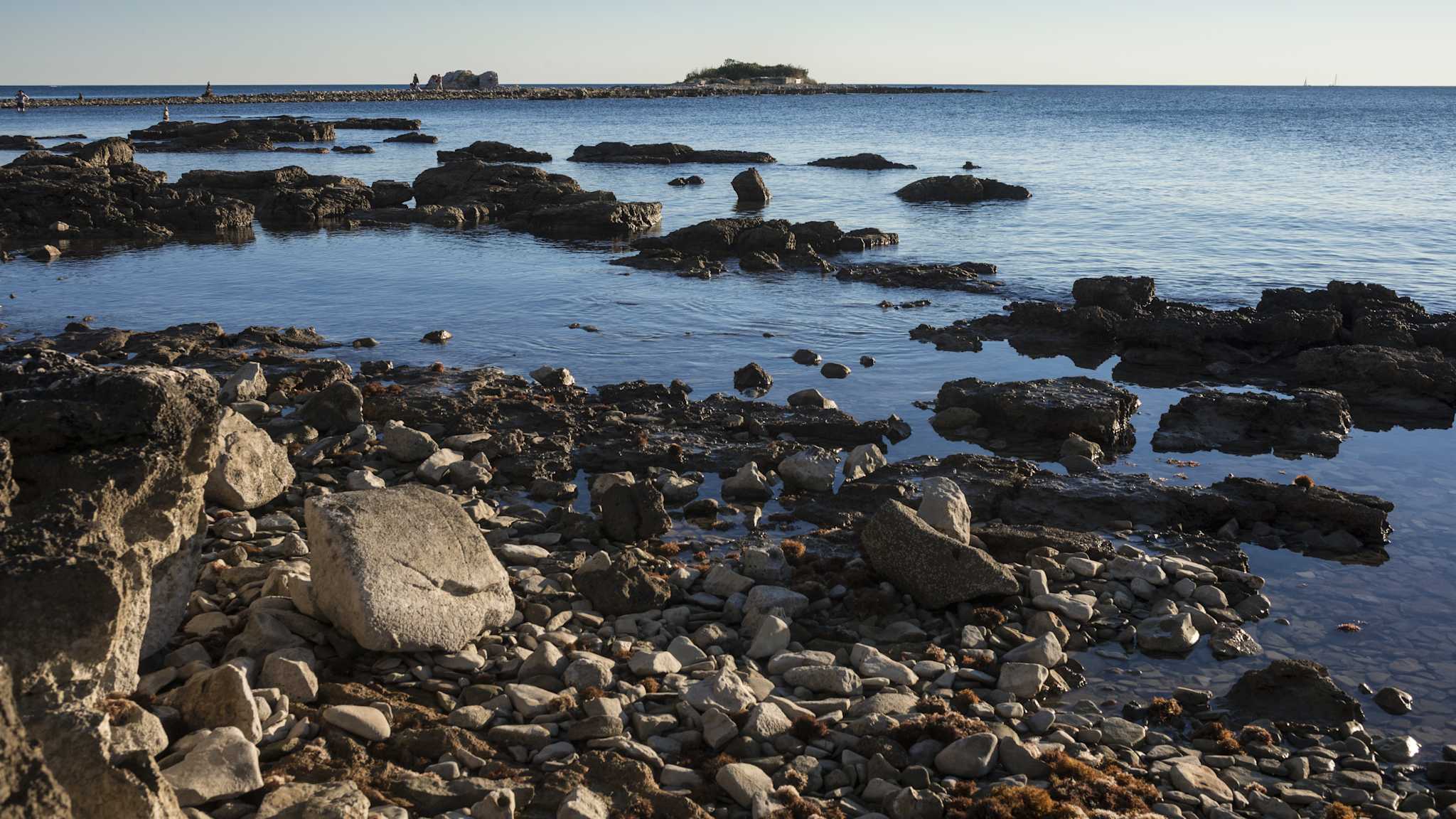 Strand Zambratija, Umag, Istrien