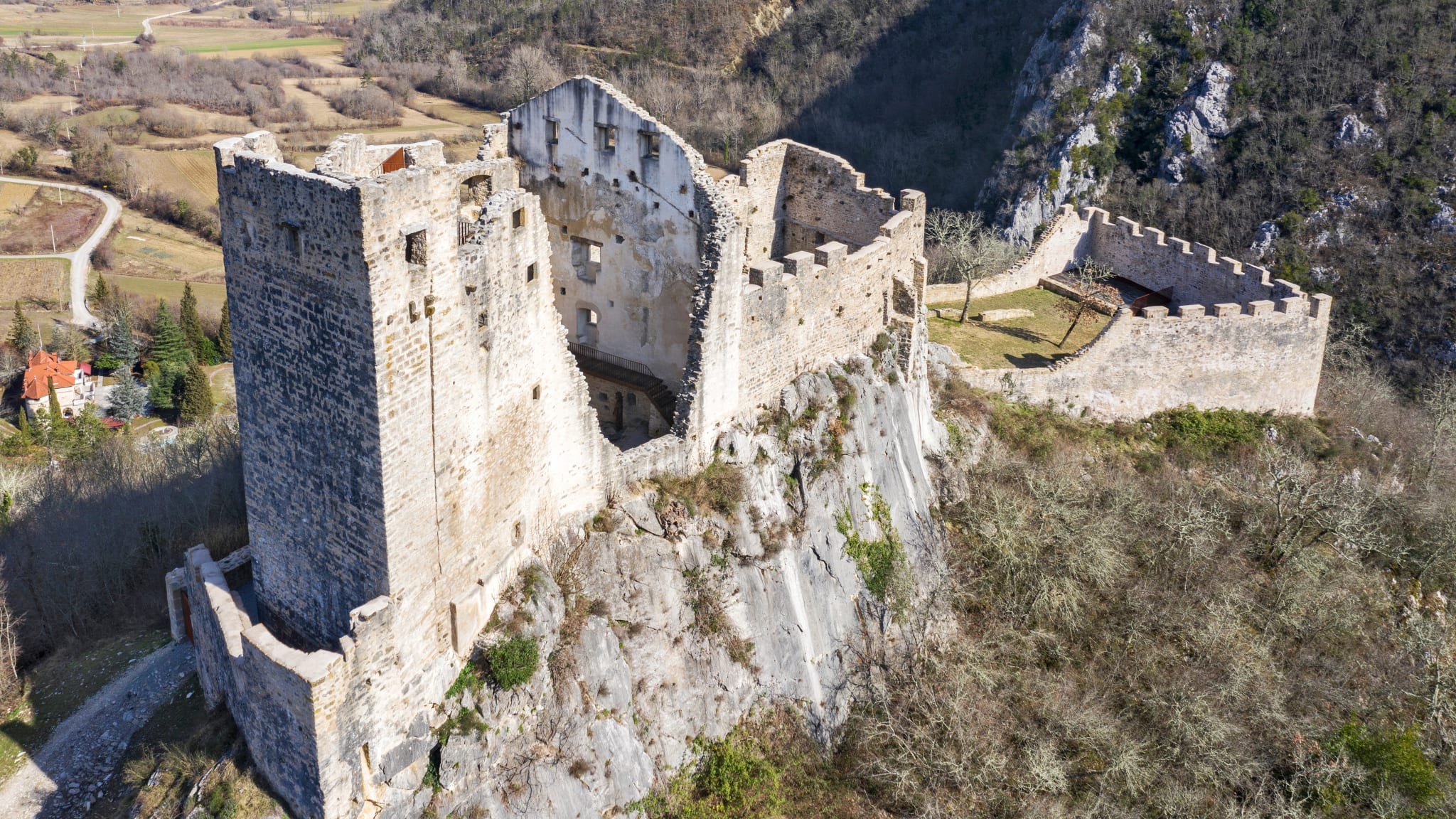 Burgruine Pietrapelosa, Istrien, Kroatien