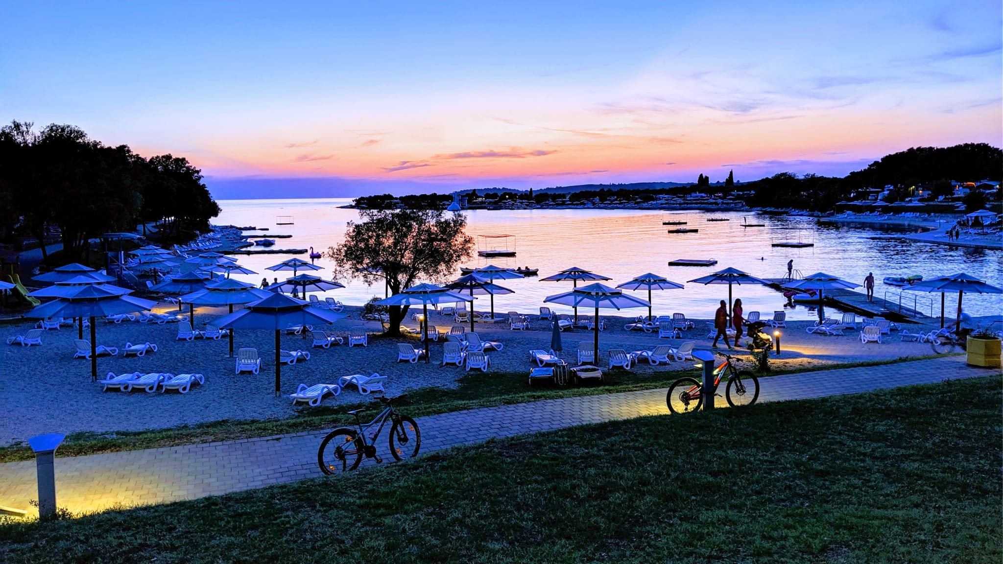 FKK-Strand Valalta, Rovinj, Istrien, Kroatien