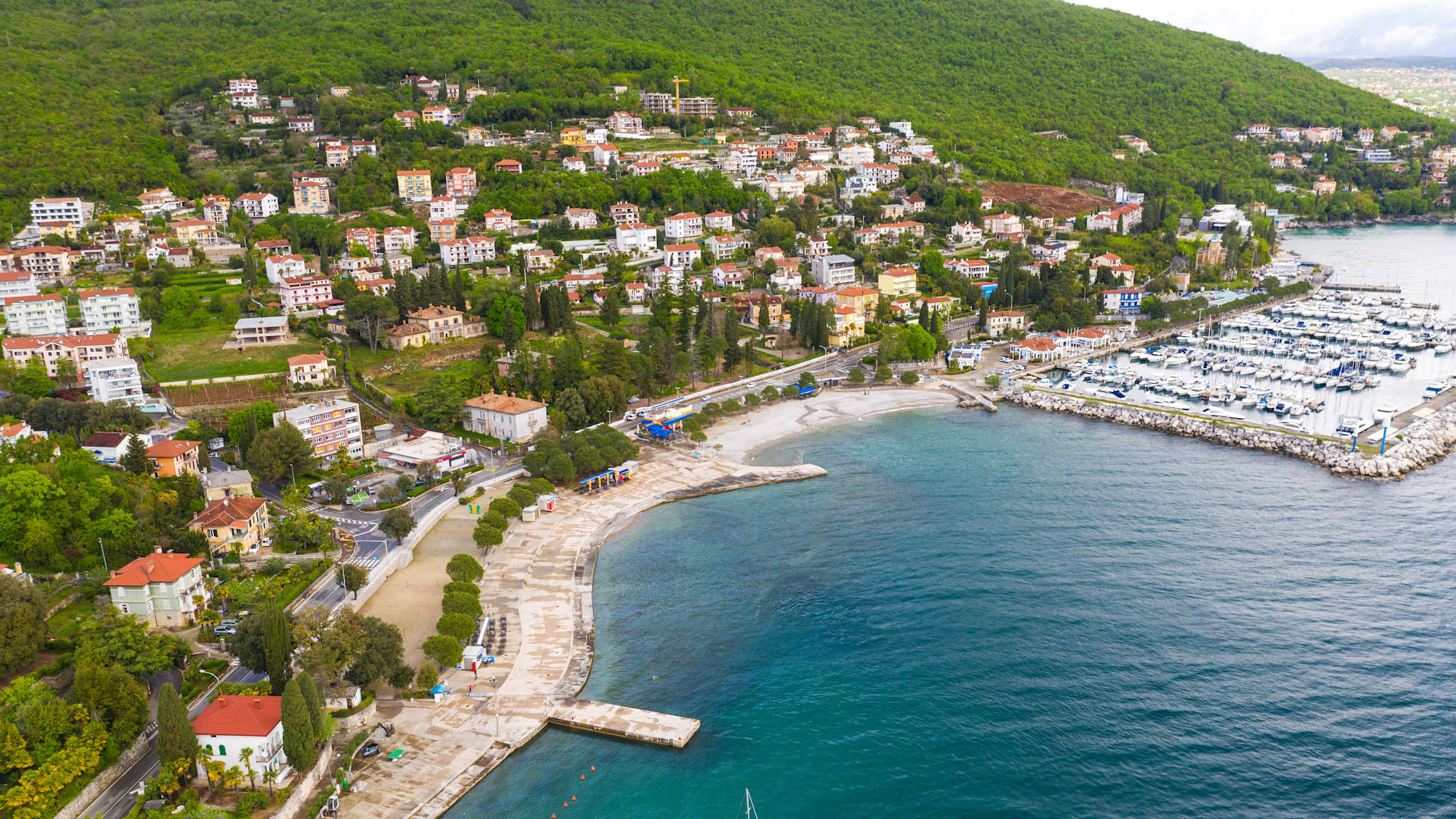 Ausblick auf Icici, Istrien, Kroatien © Shutterstock