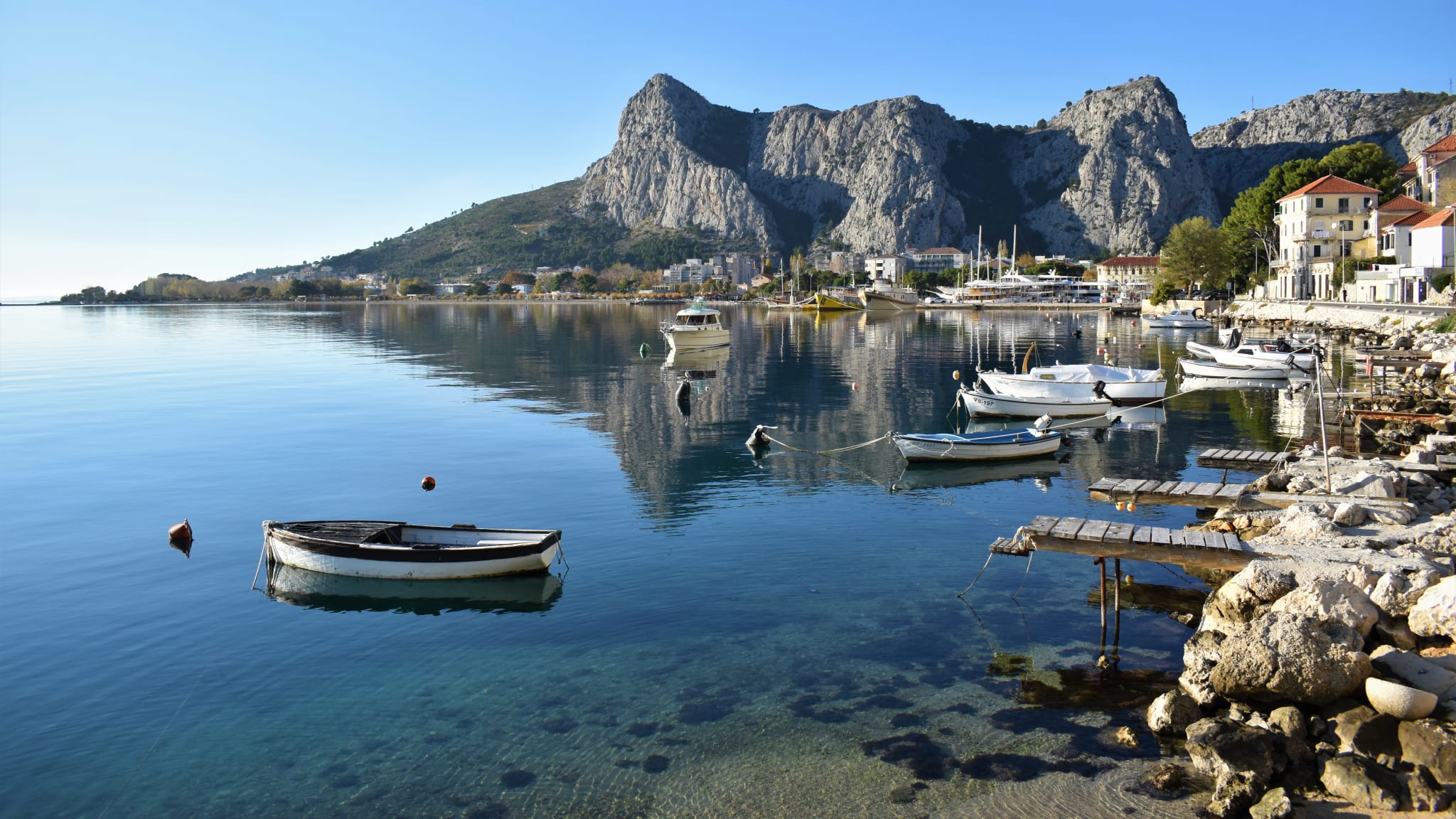 Omis, Dalmatien, Kroatien