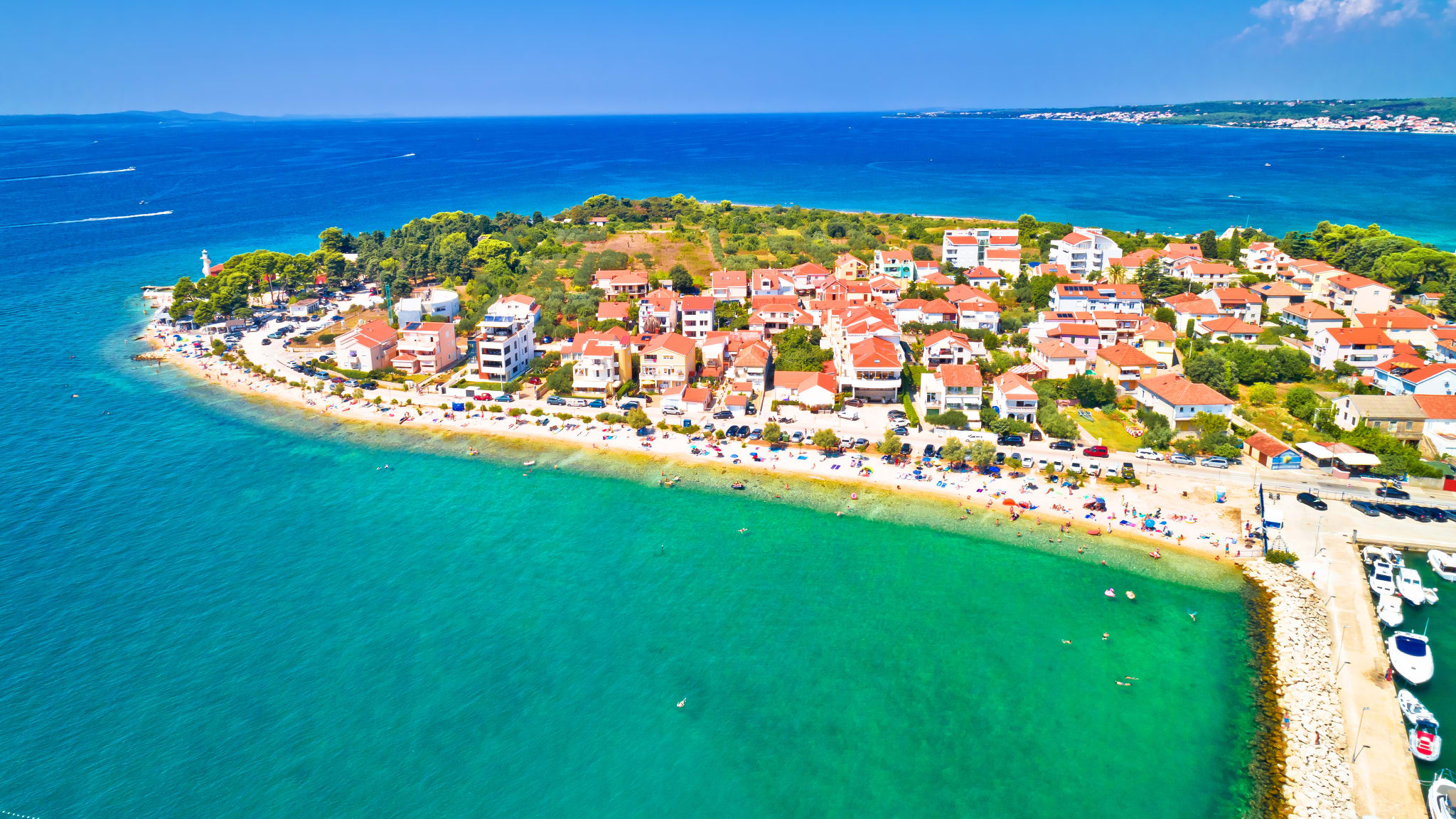 Puntamika Halbinsel, Zadar, Dalmatien