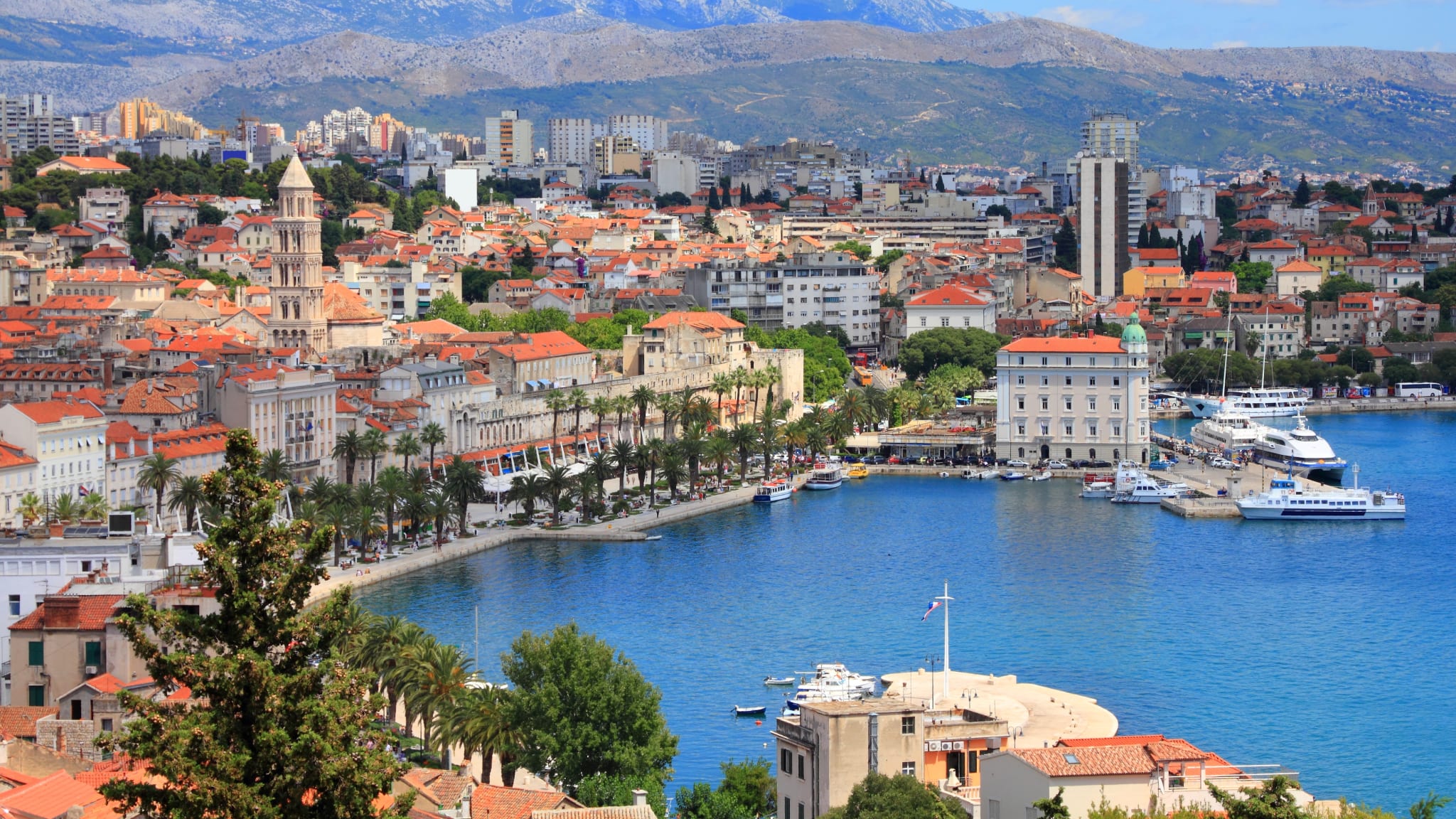 Split, Dalmatien, Kroatien