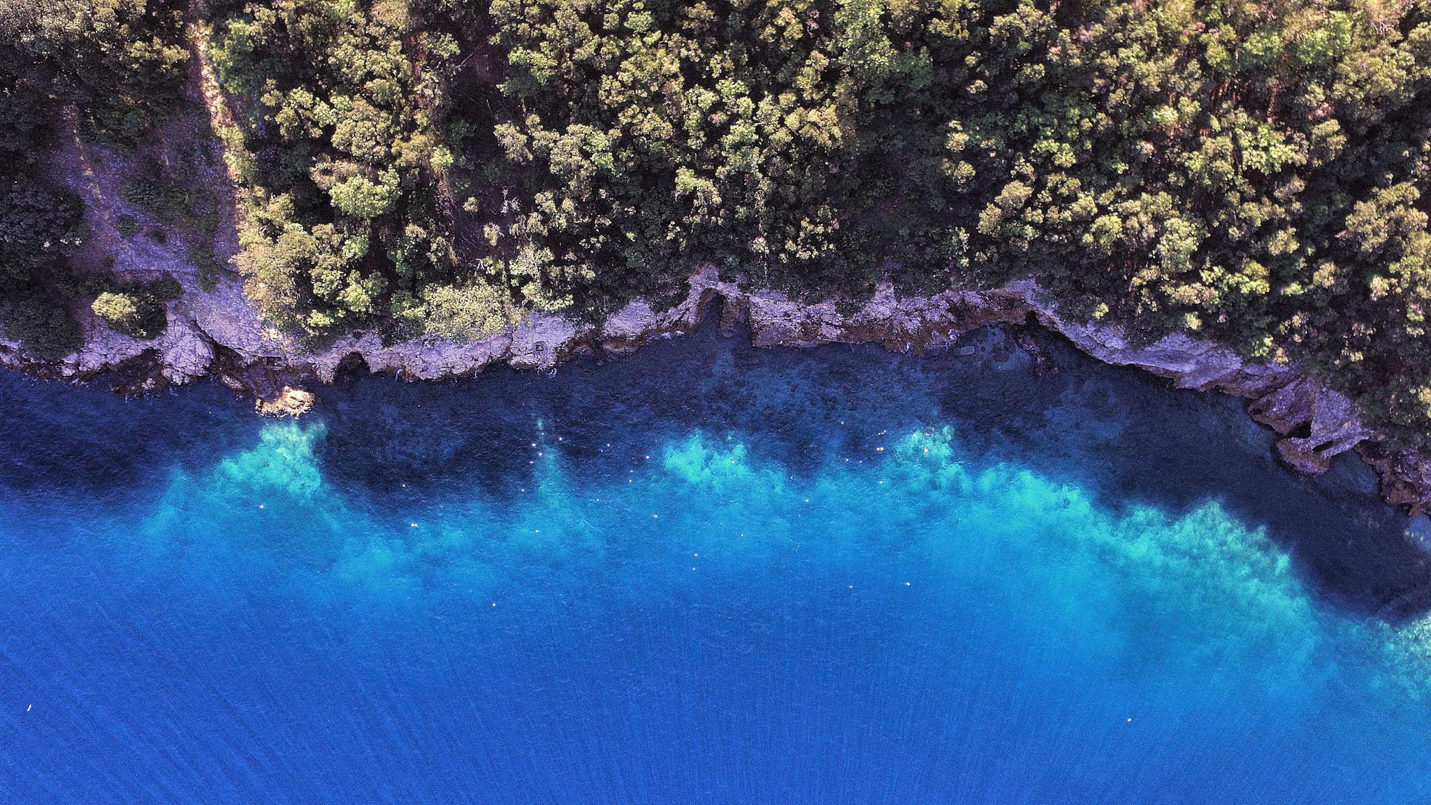 Strand, Insel Cres, Kroatien