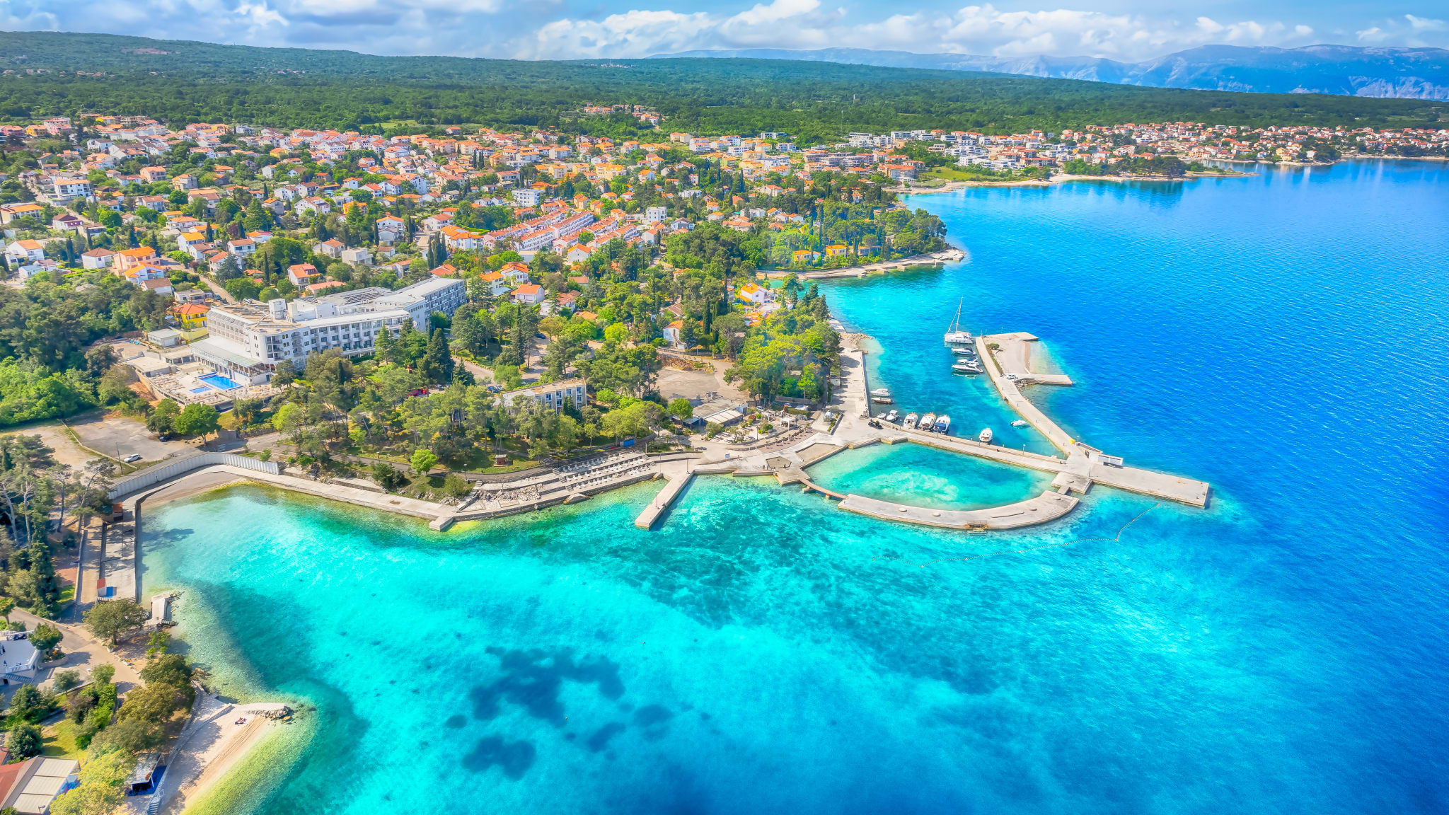 Malinska, Insel Krk, Kroatien