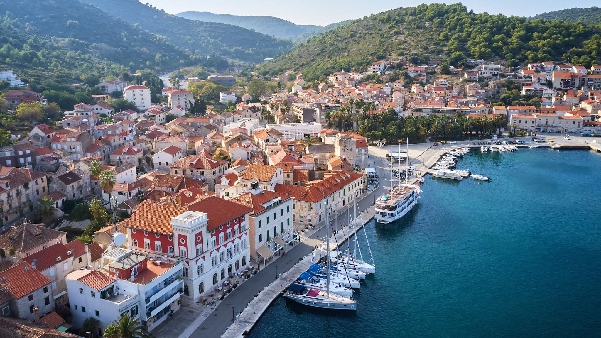 Vis Stadt, Insel Vis, Kroatien