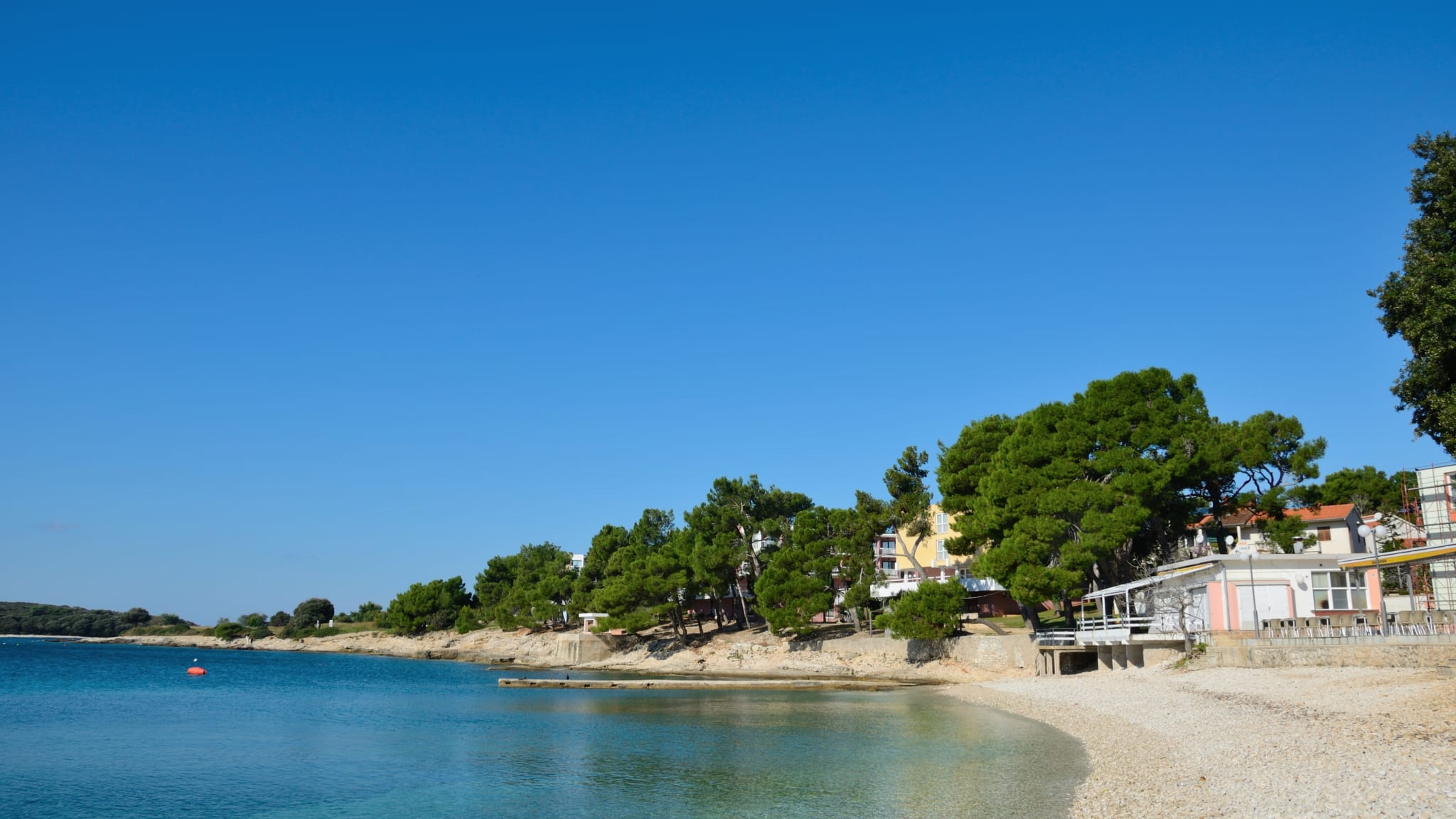Centinera Strand, Banjole, Istrien