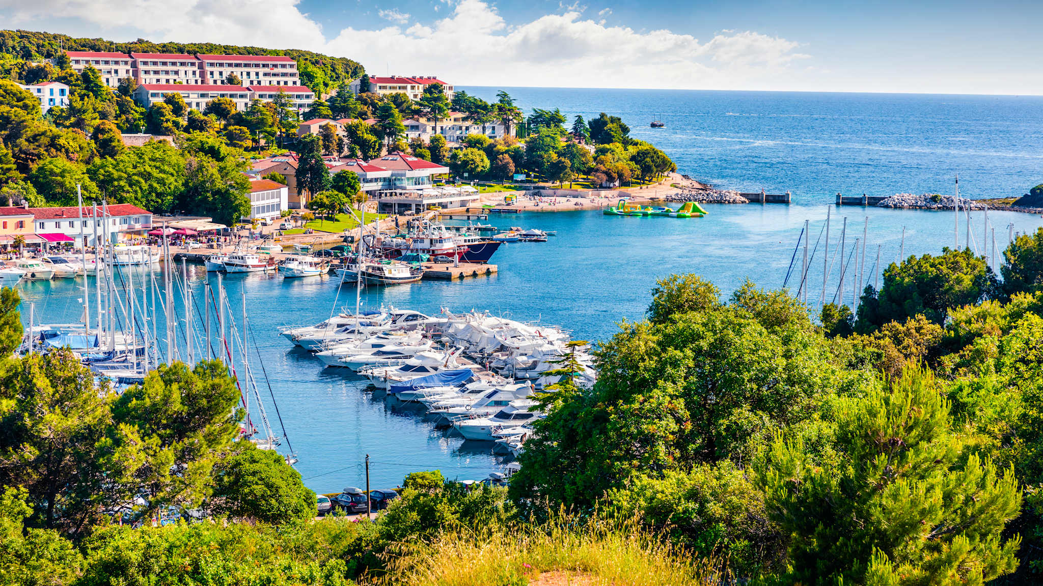 Hafen von Vrsar, Istrien, Kroatien
