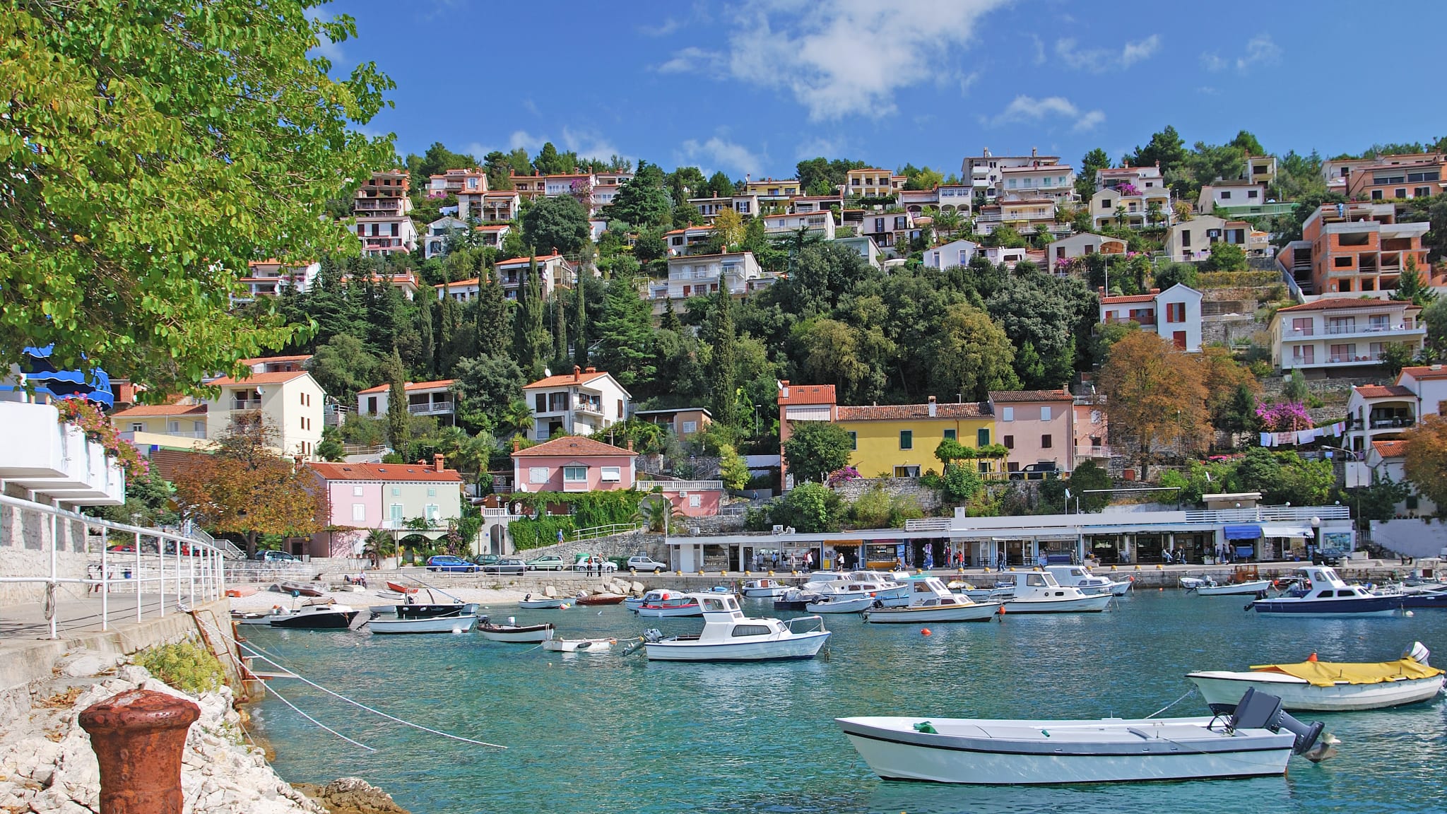 Rabac, Istrien, Kroatien