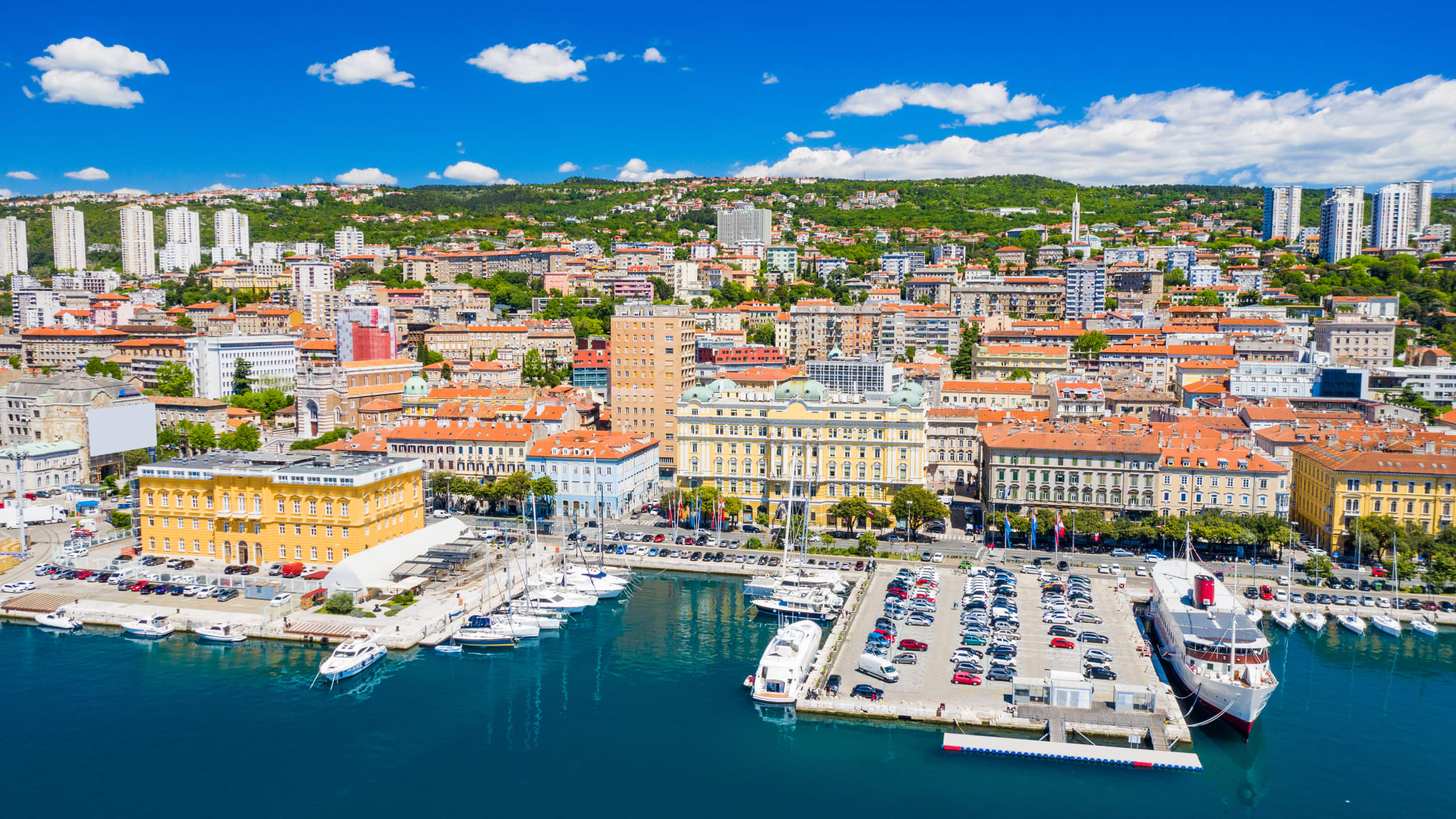 Hafen, Rijeka, Kvarner Bucht