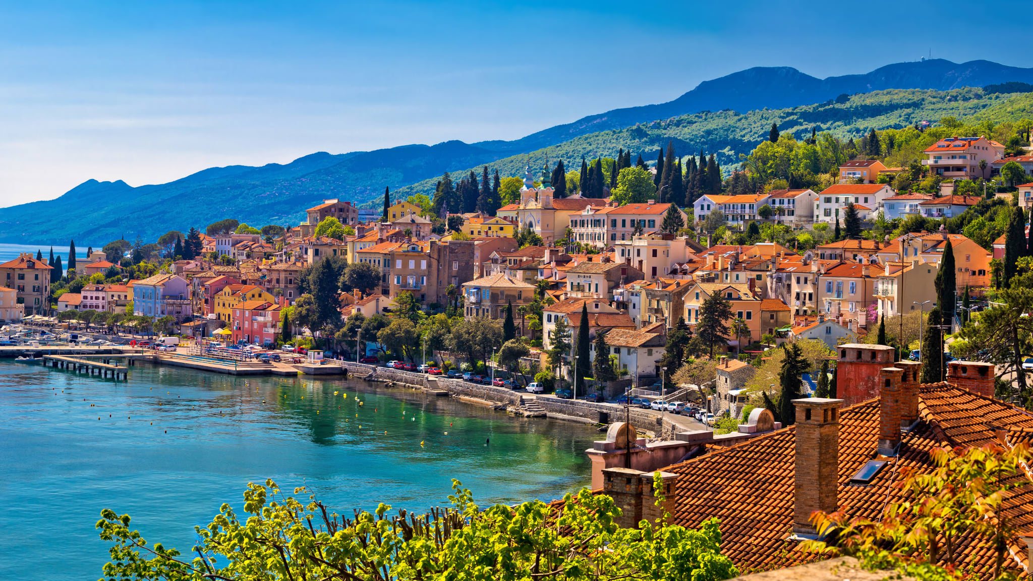 Volosko, Opatija, Kvarner Bucht