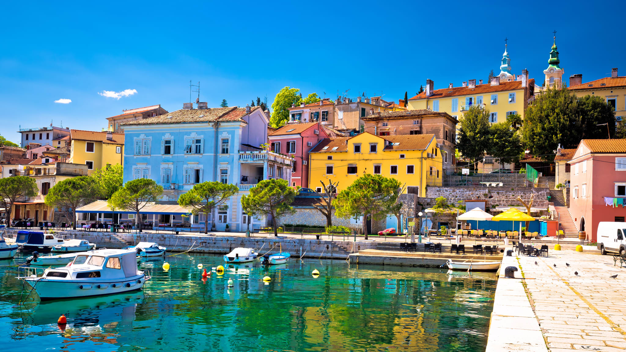 Volosko, Opatija, Kvarner Bucht