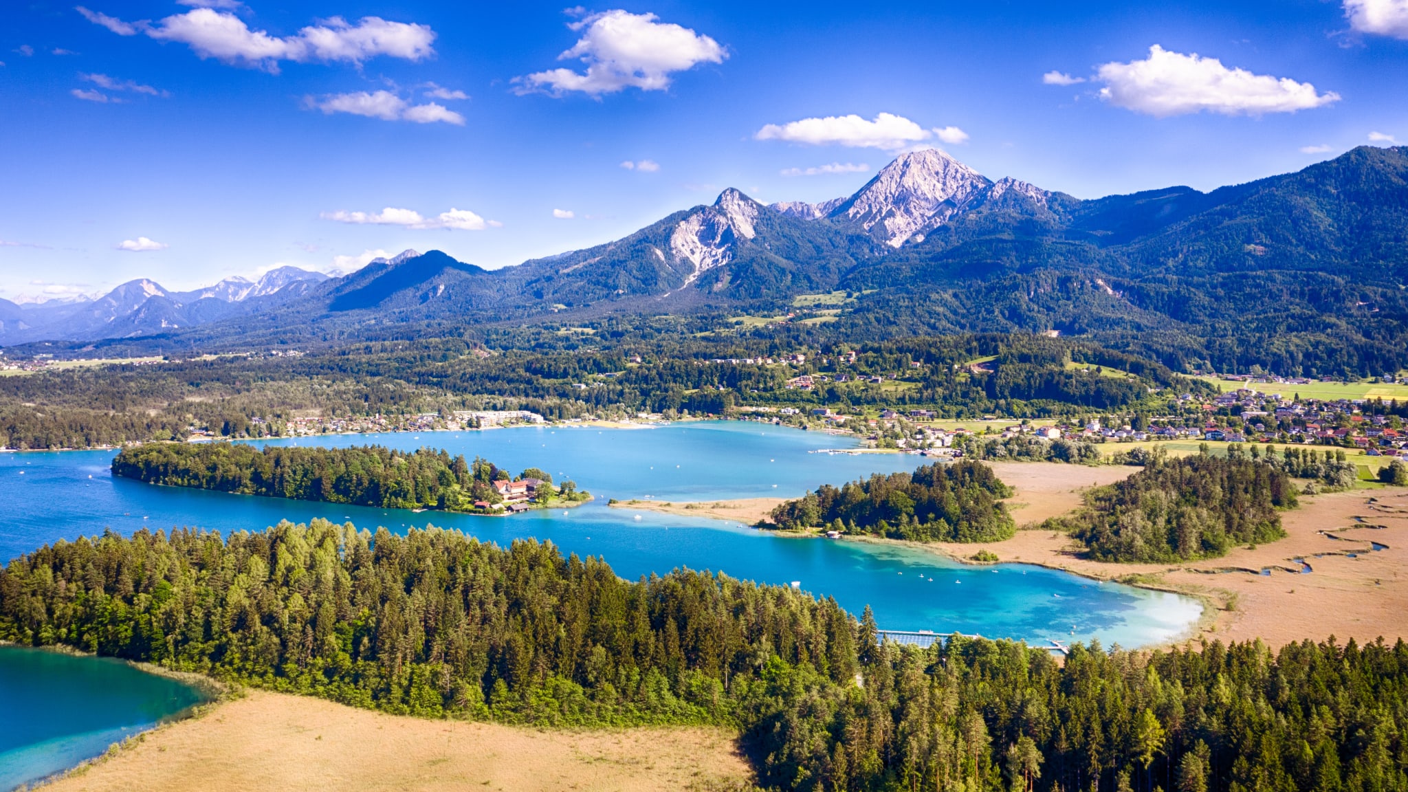 Faaker See, Kärnten, Österreich