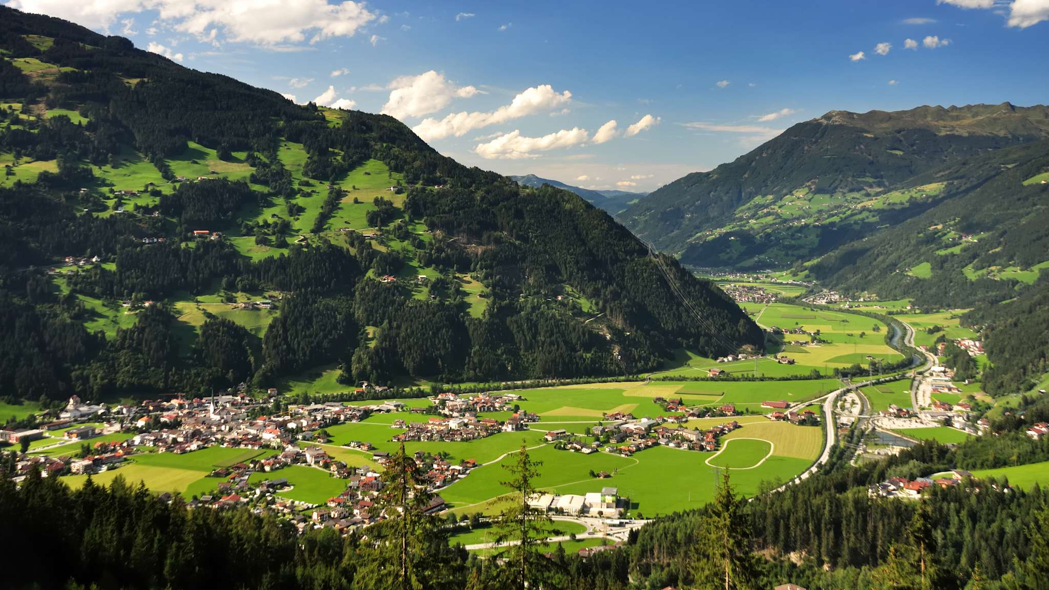Zillertal in Österreich