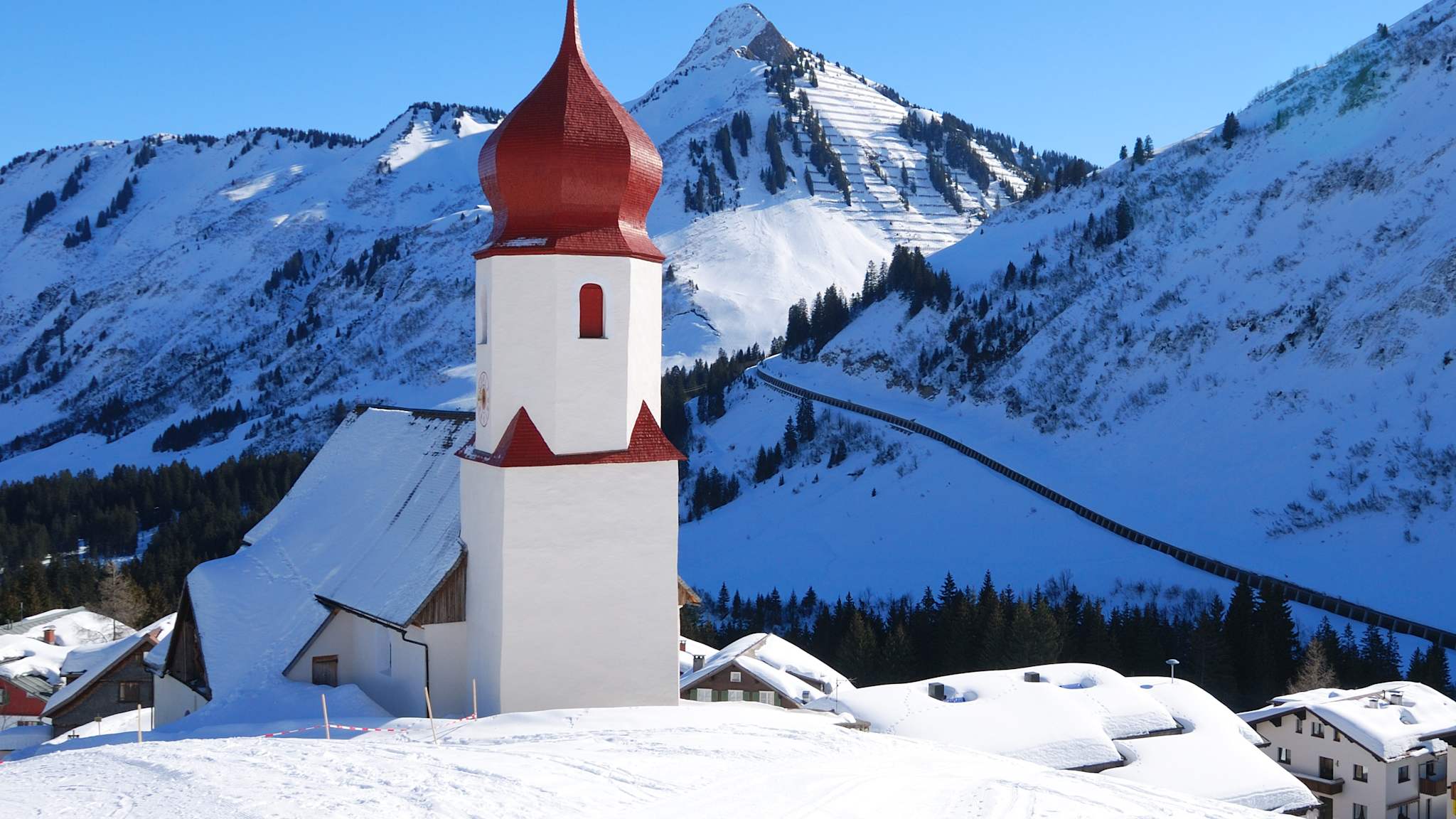 Pfarrkirche Zum Heiligen Nikolaus, Damüls, Vorarlberg