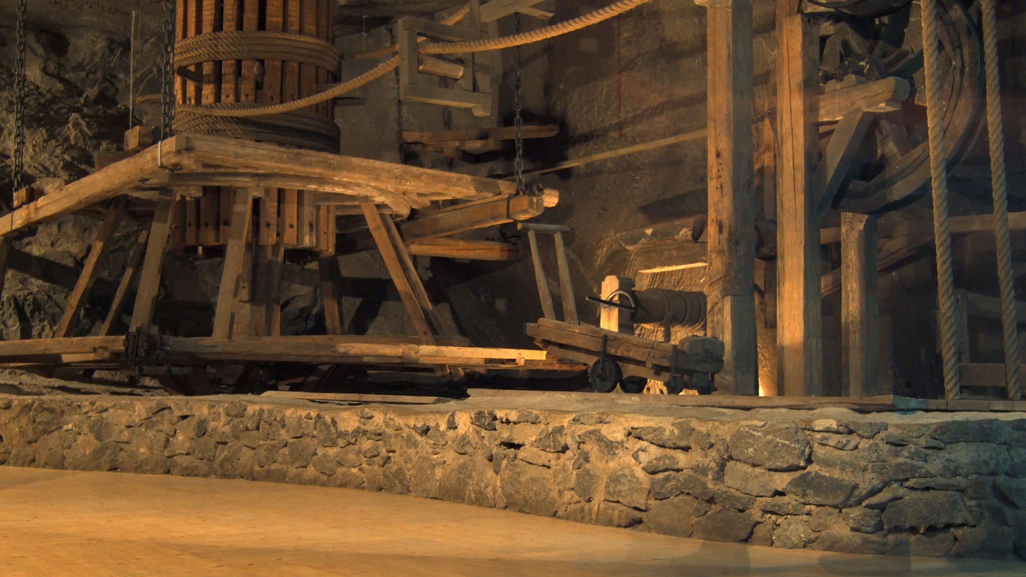 Salze in Wieliczka, Polen