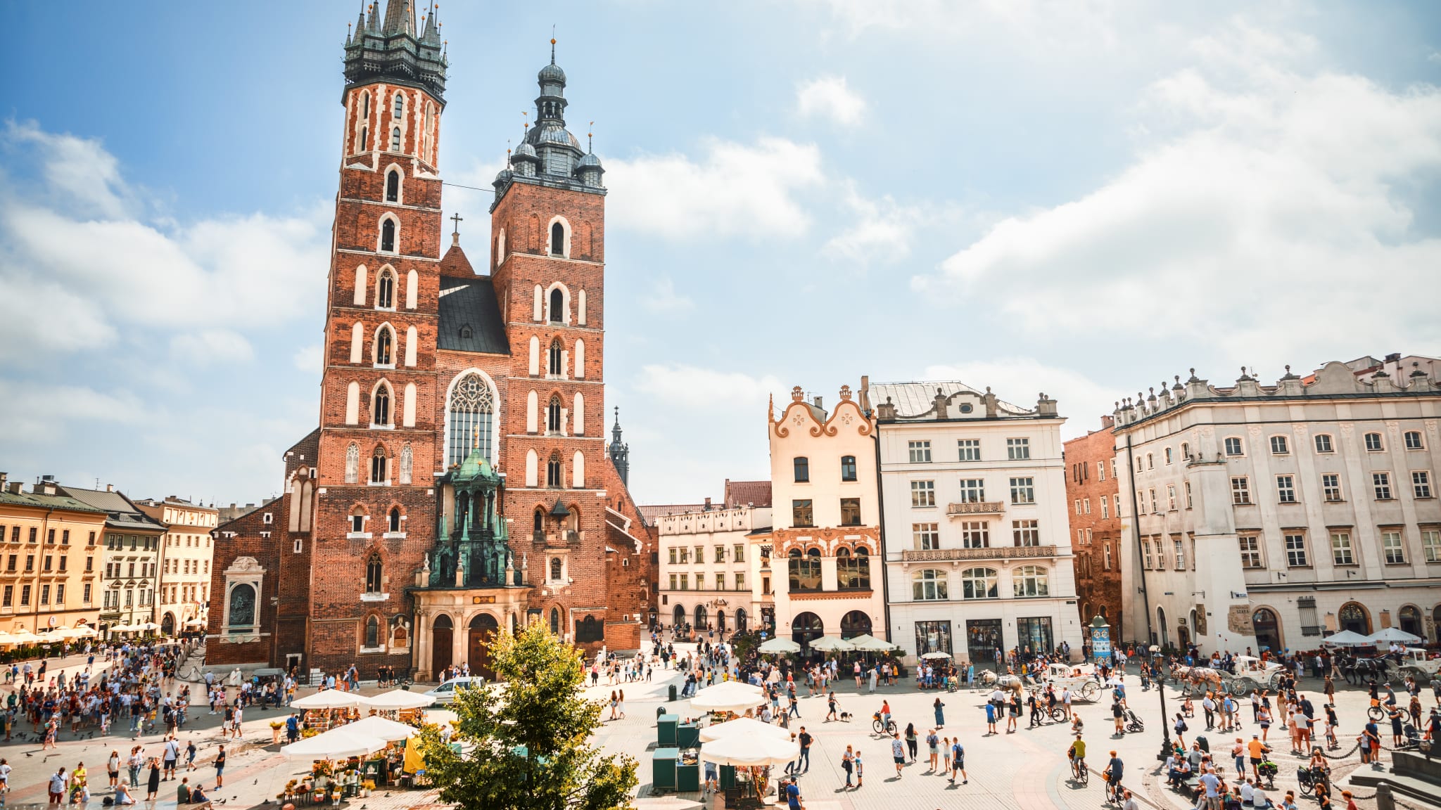 Krakau Altstadt, Polen