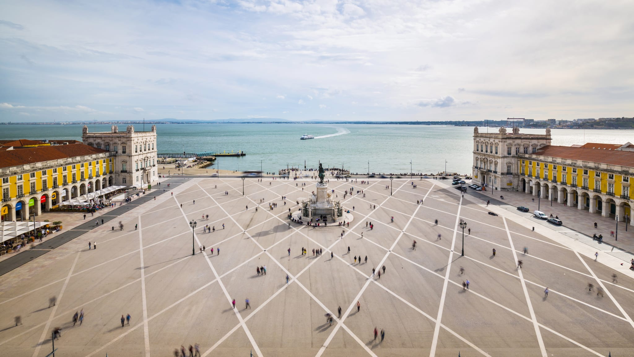 Praça do Comércio, Lissabon, Portugal