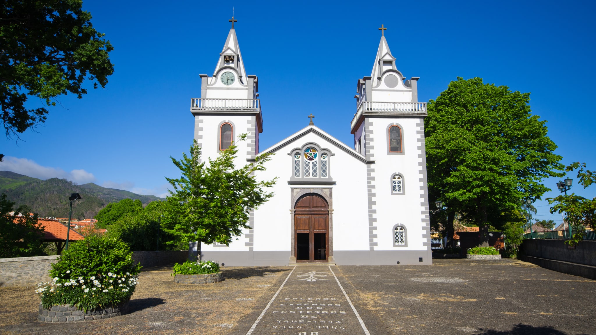Kirche in Prazeres, Madeira, Portugal