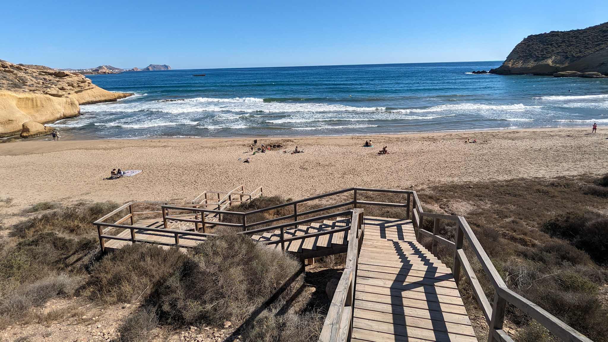 Playa Carolina in Andalusien, Spanien