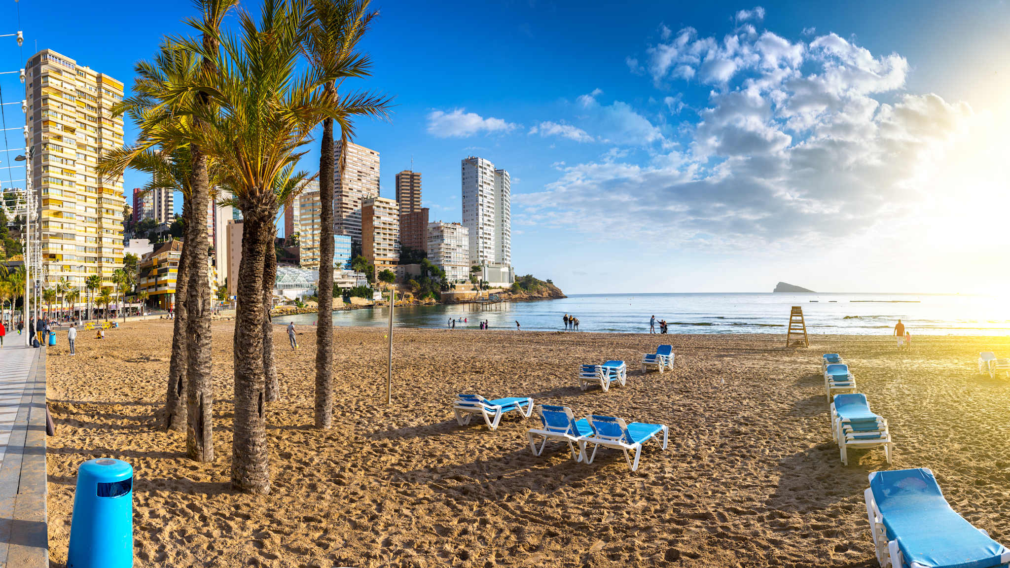 Playa de Levante, Benidorm, Costa Blanca