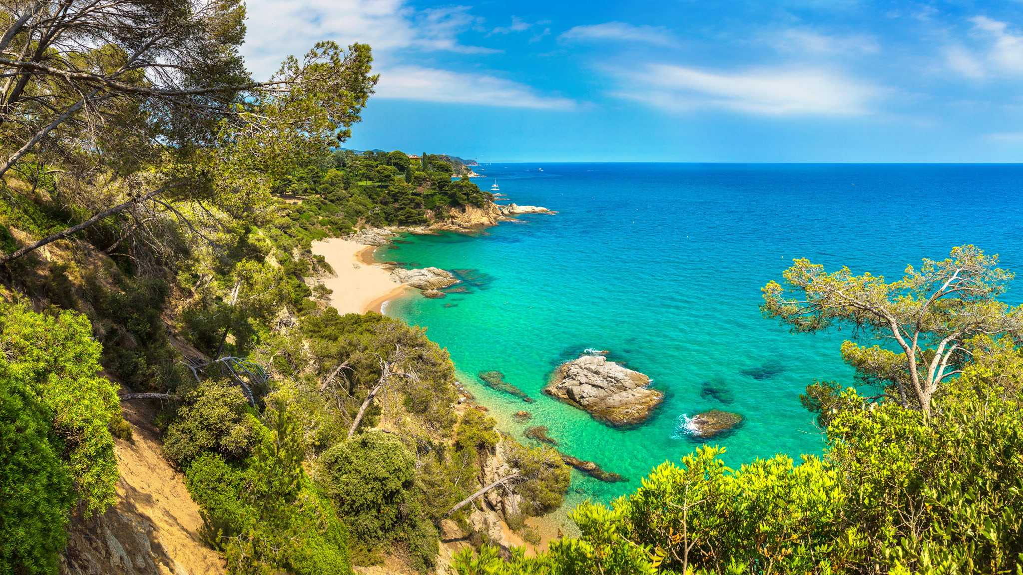 Küste Lloret de Mar, Costa Brava