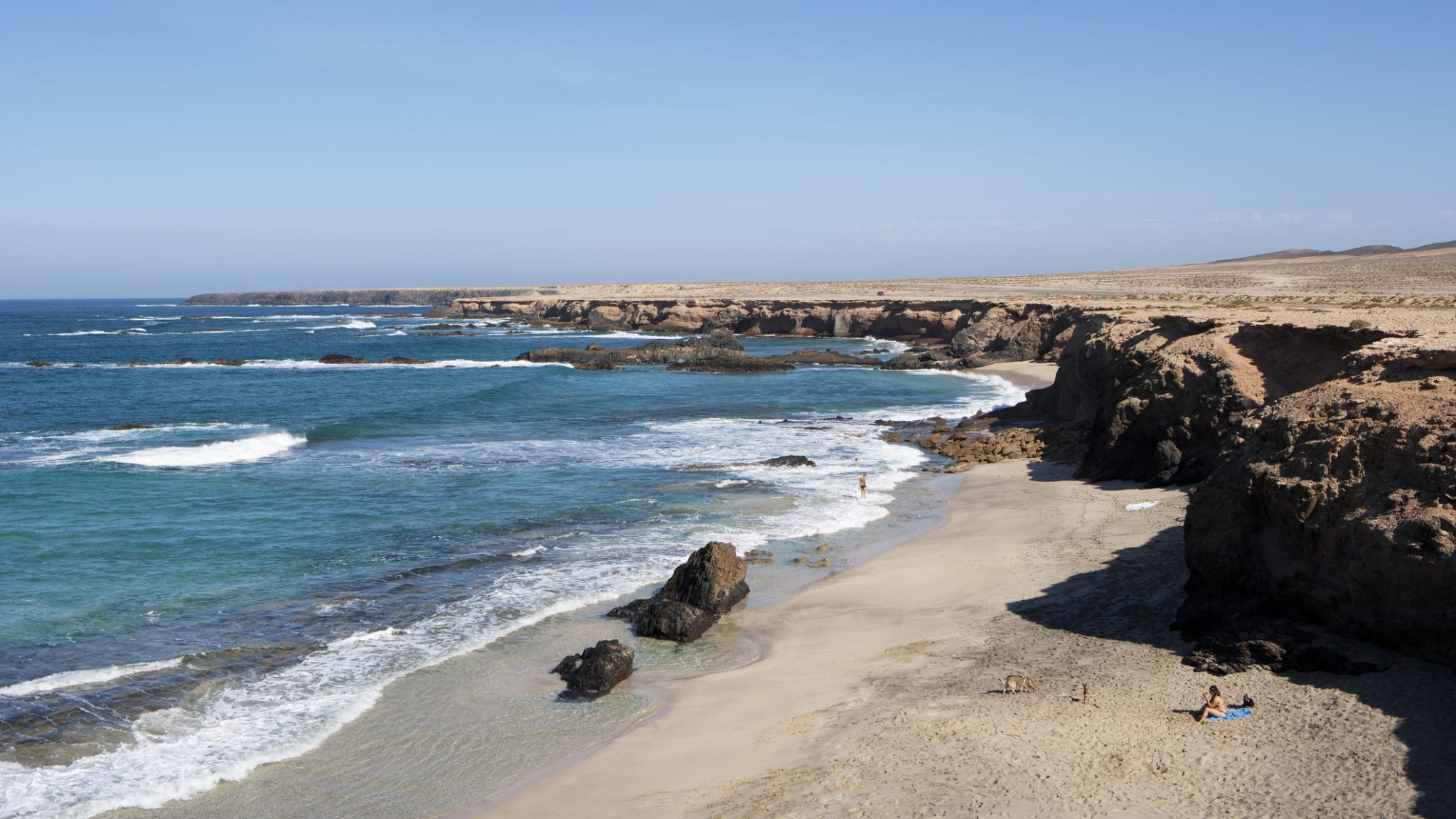 Playa de los Ojos, Spanien, Fuerteventura