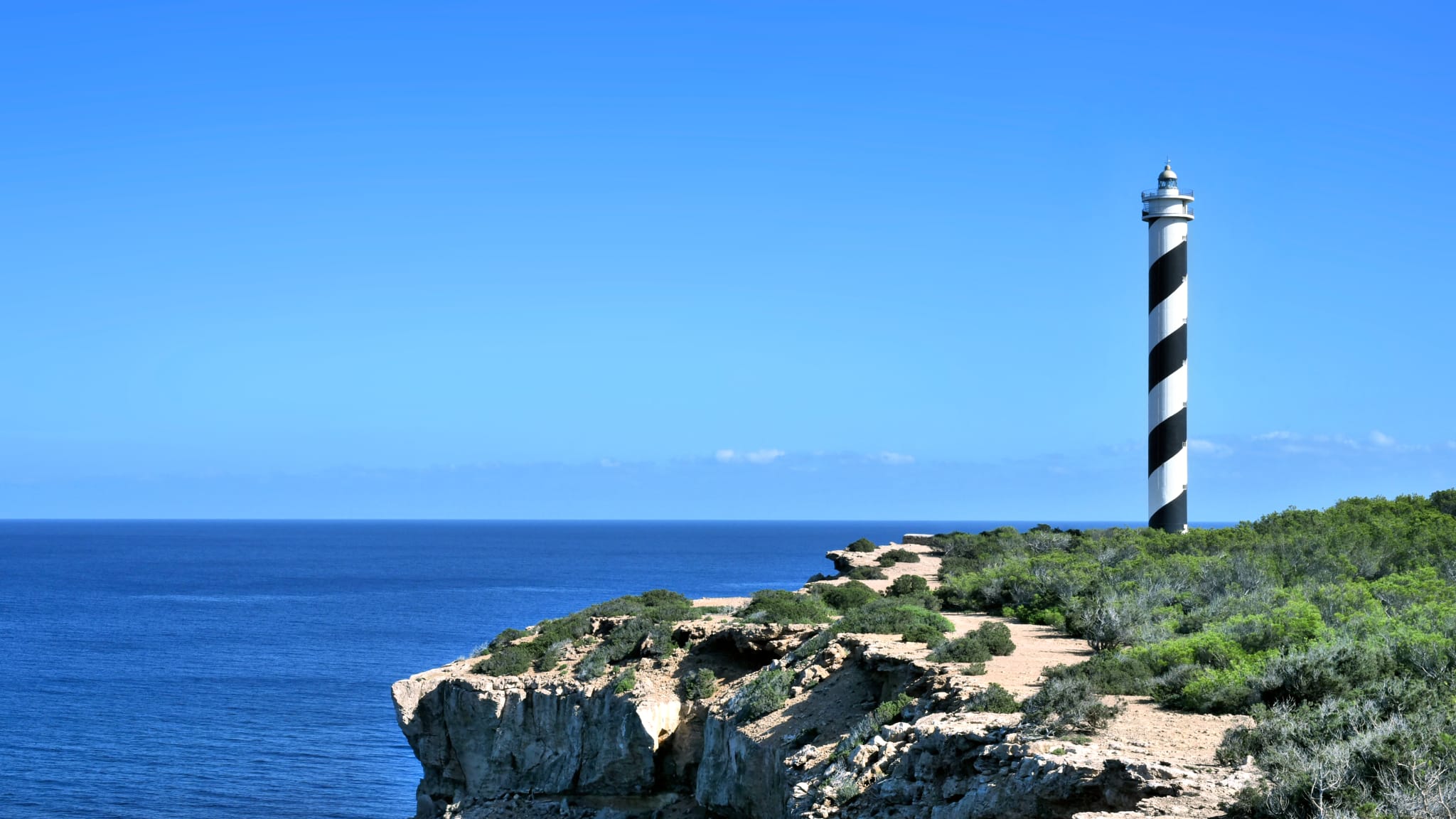 Leuchtturm, Portinatx, Ibiza