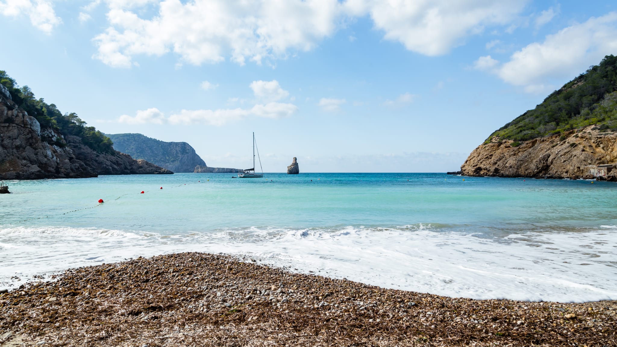 Cala Benirrás, Spanien, Ibiza